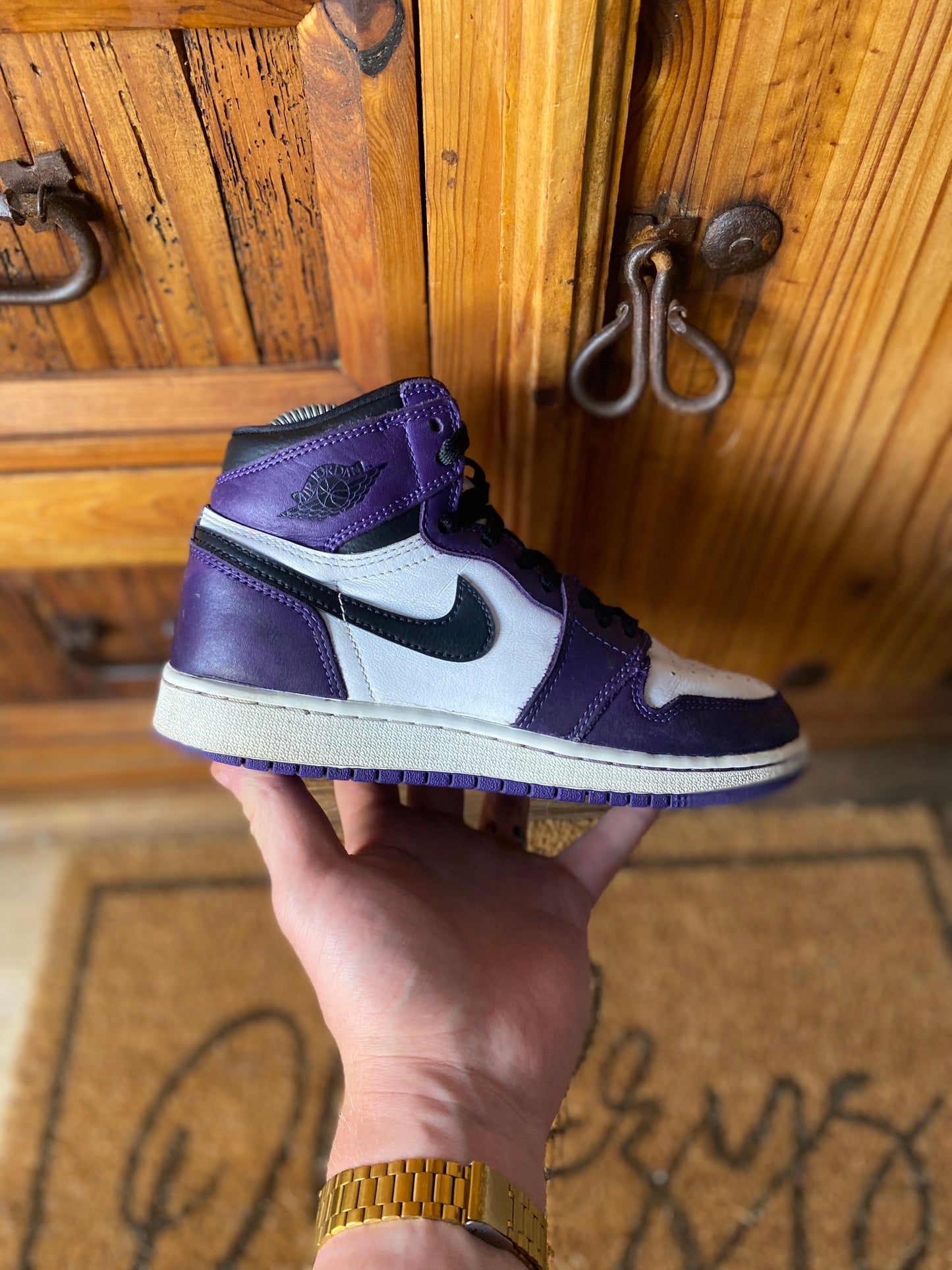 JORDAN 1 HIGH ‘COURT PURPLE WHITE’ - UK 4