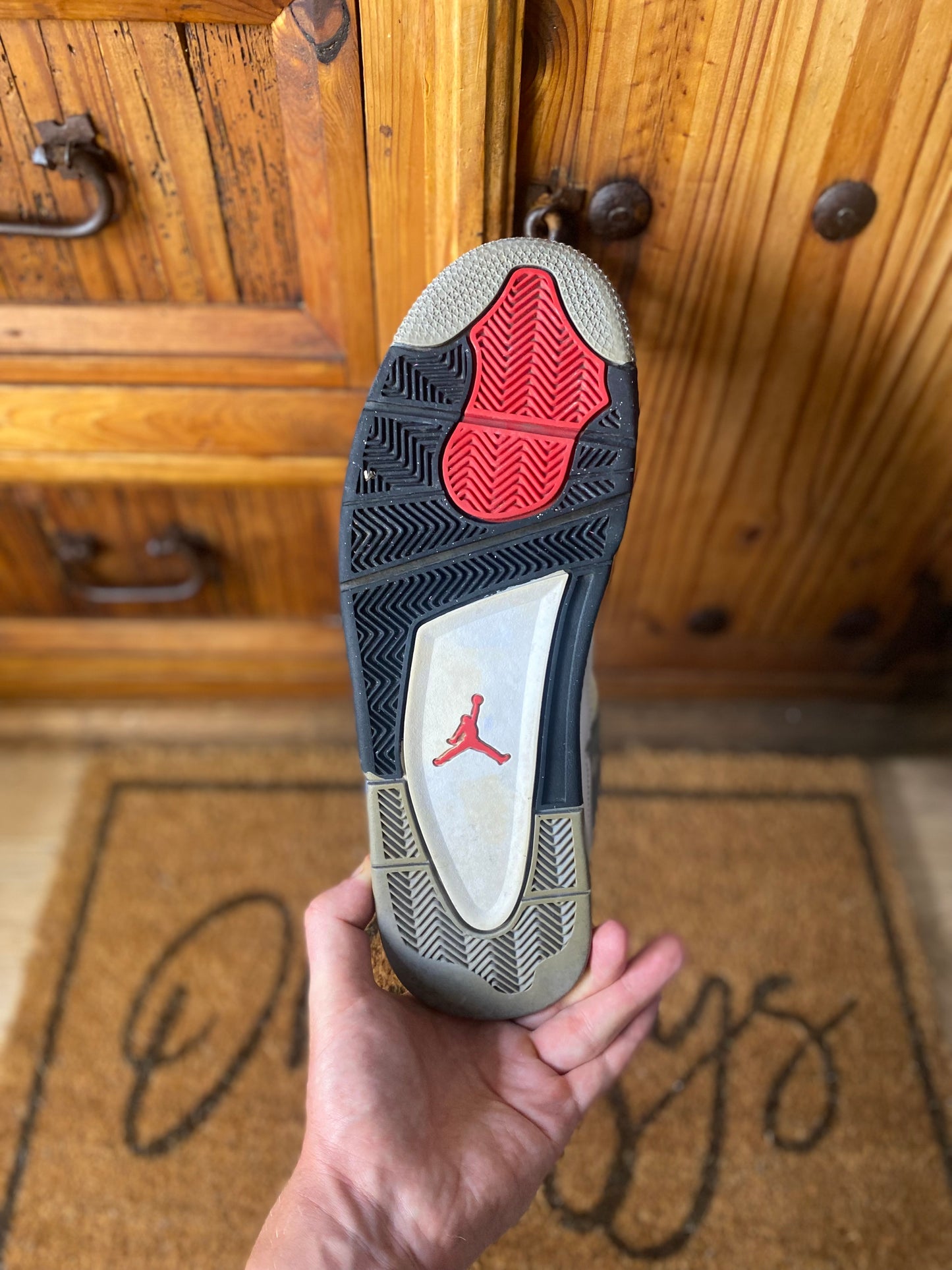 JORDAN 4 ‘WHITE CEMENT’ 2012- UK 12.5