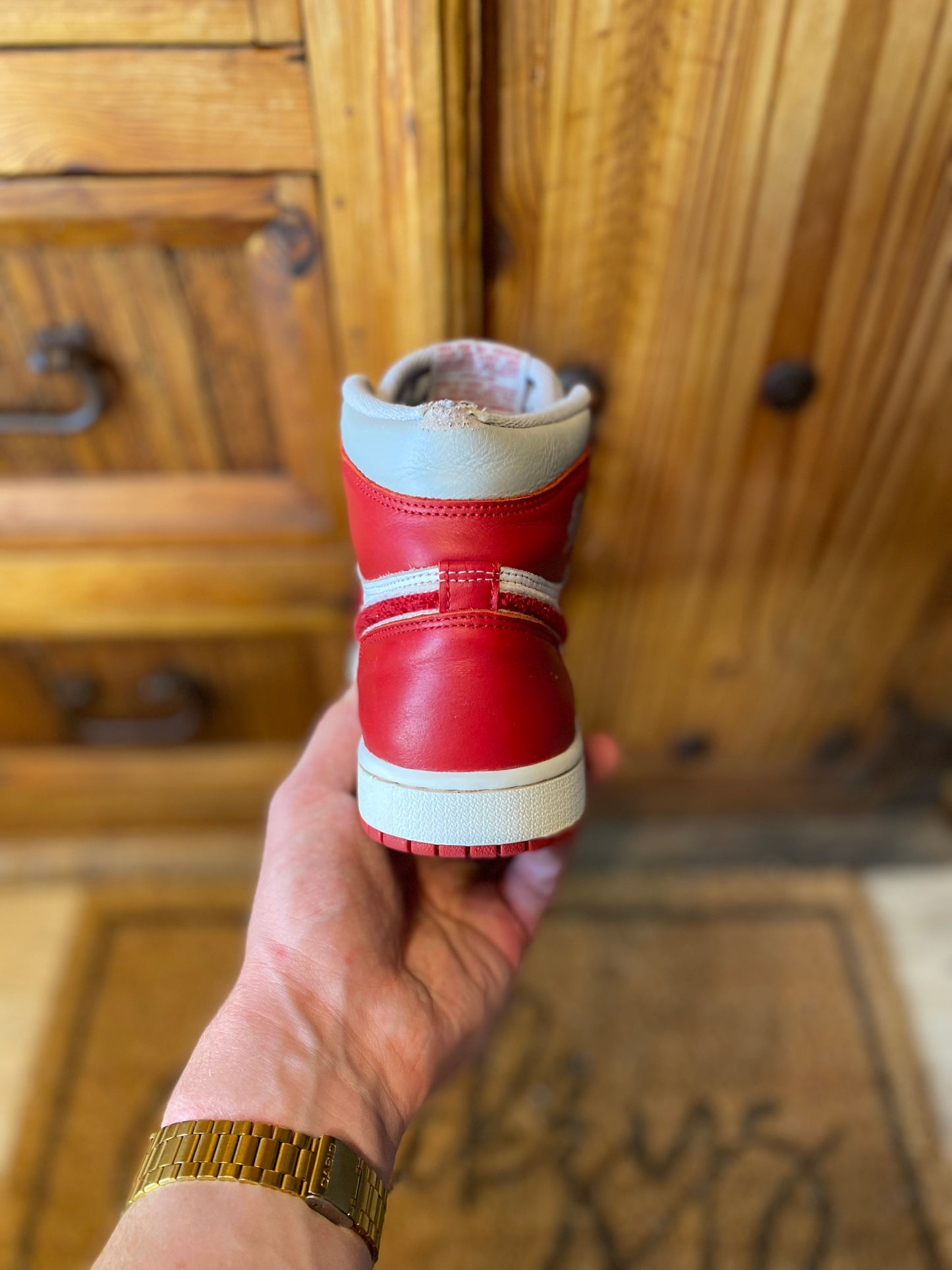 JORDAN 1 HIGH ‘VARSITY RED’ - UK 4.5