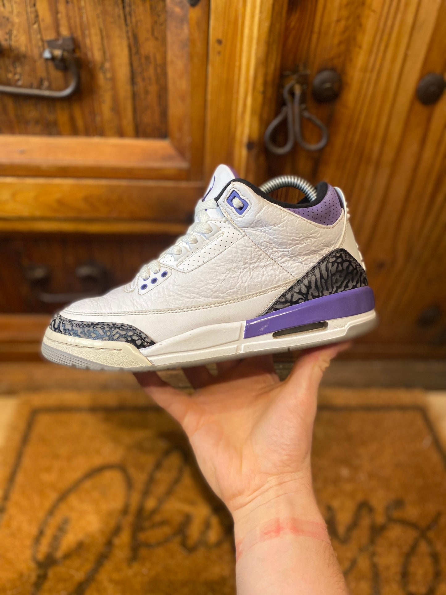 JORDAN 3 ‘DARK IRIS - UK 5.5