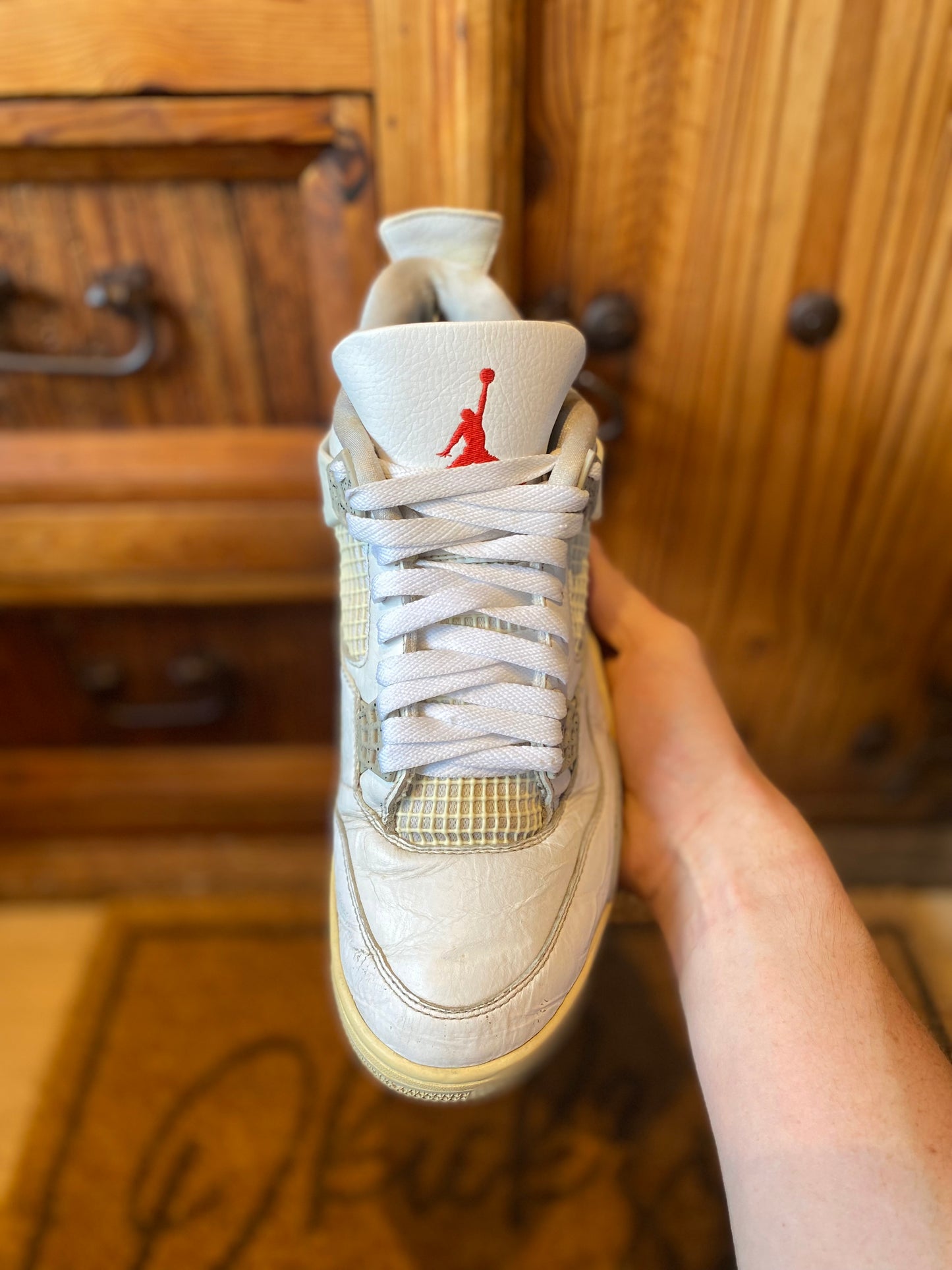 JORDAN 4 ‘WHITE OREO’ - UK 9