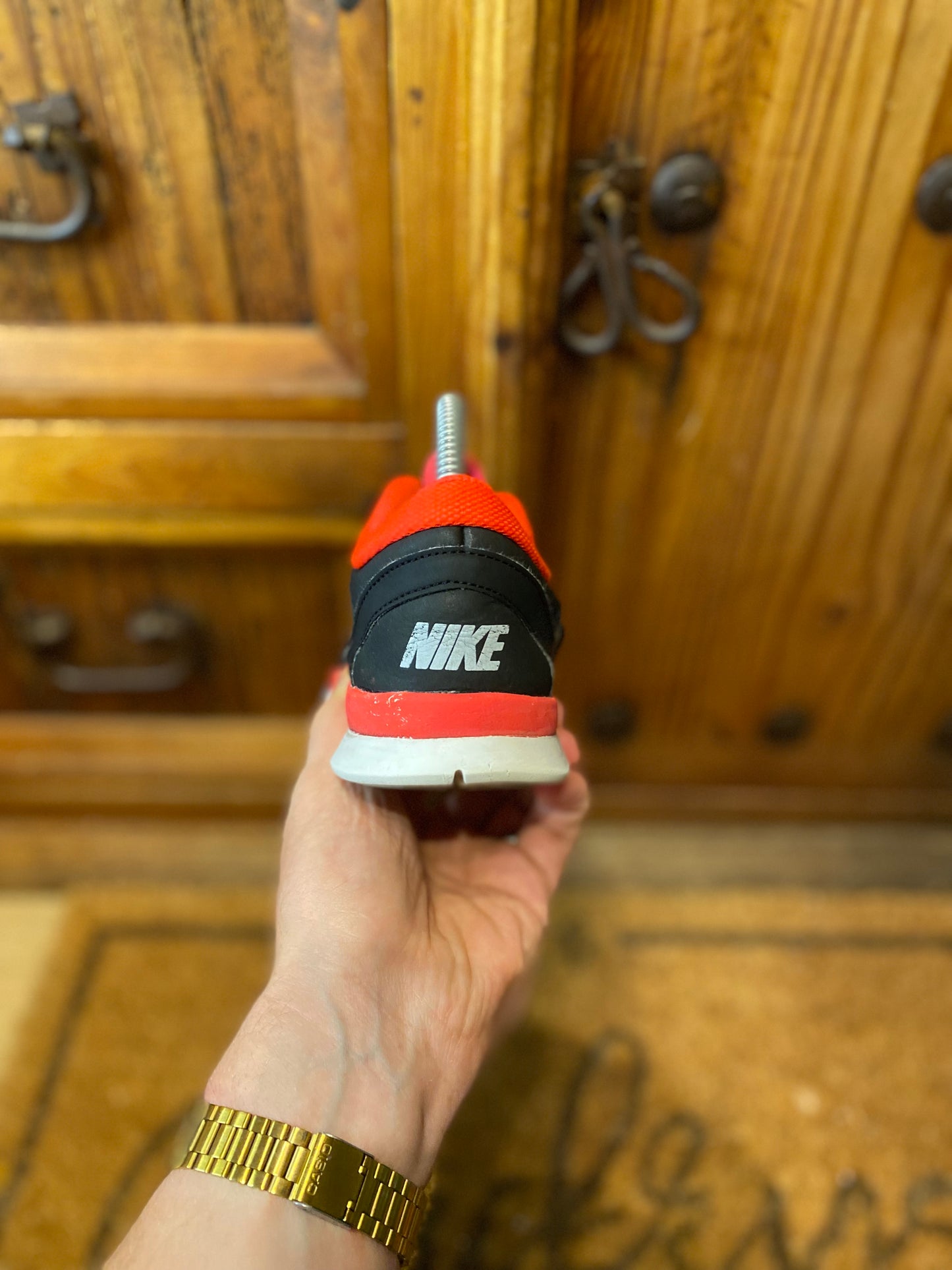 NIKE FLEX TRAINER 4 ‘BLACK PURE PLATINUM’ - UK 4