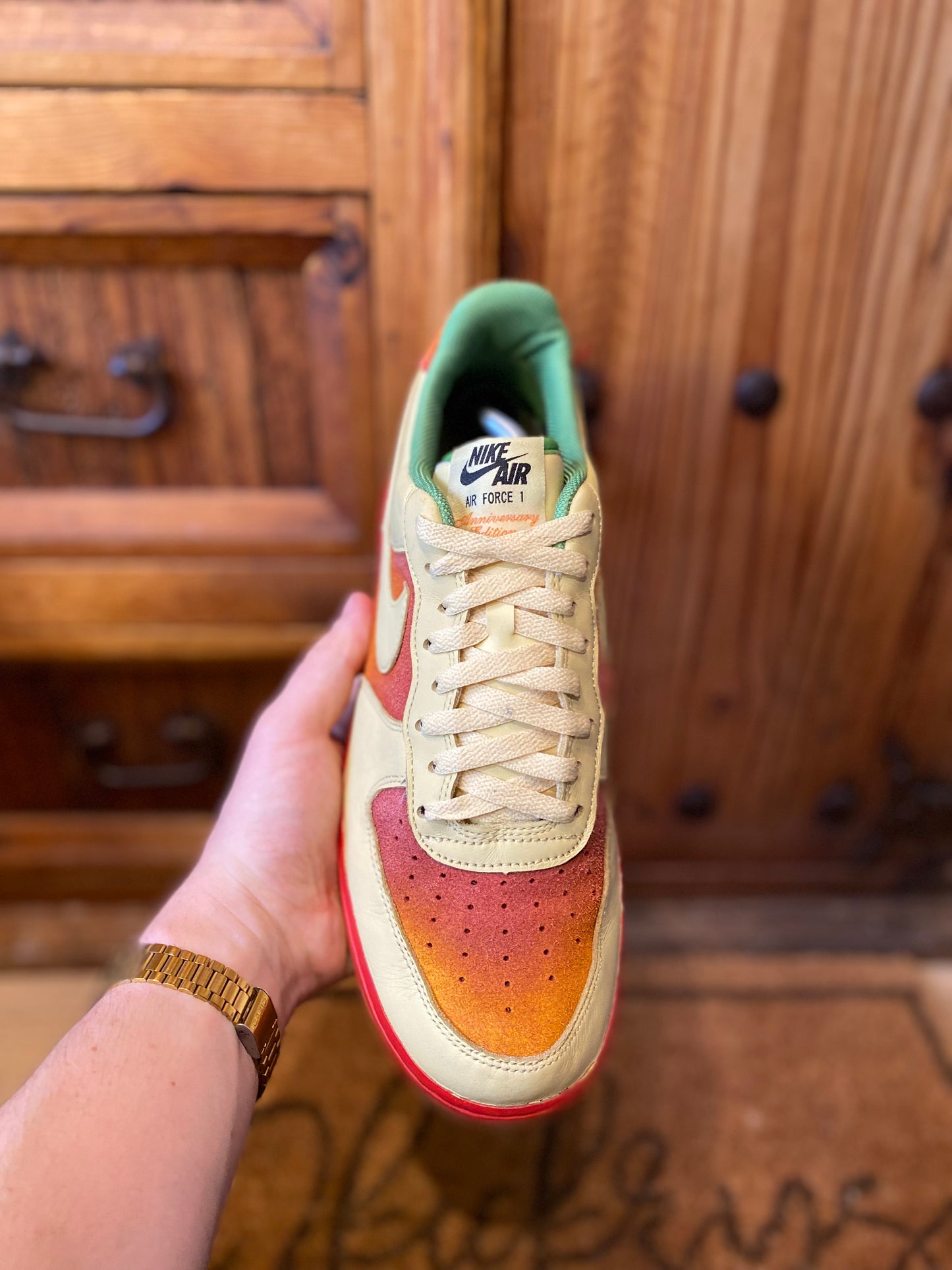 NIKE AIR FORCE 1 ‘CHILLI PEPPER’ - UK 9.5