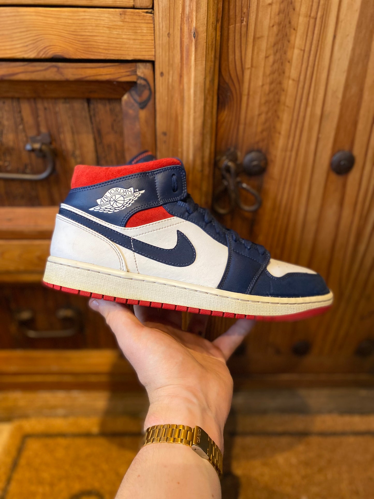 JORDAN 1 MID ‘USA’ - UK 9.5