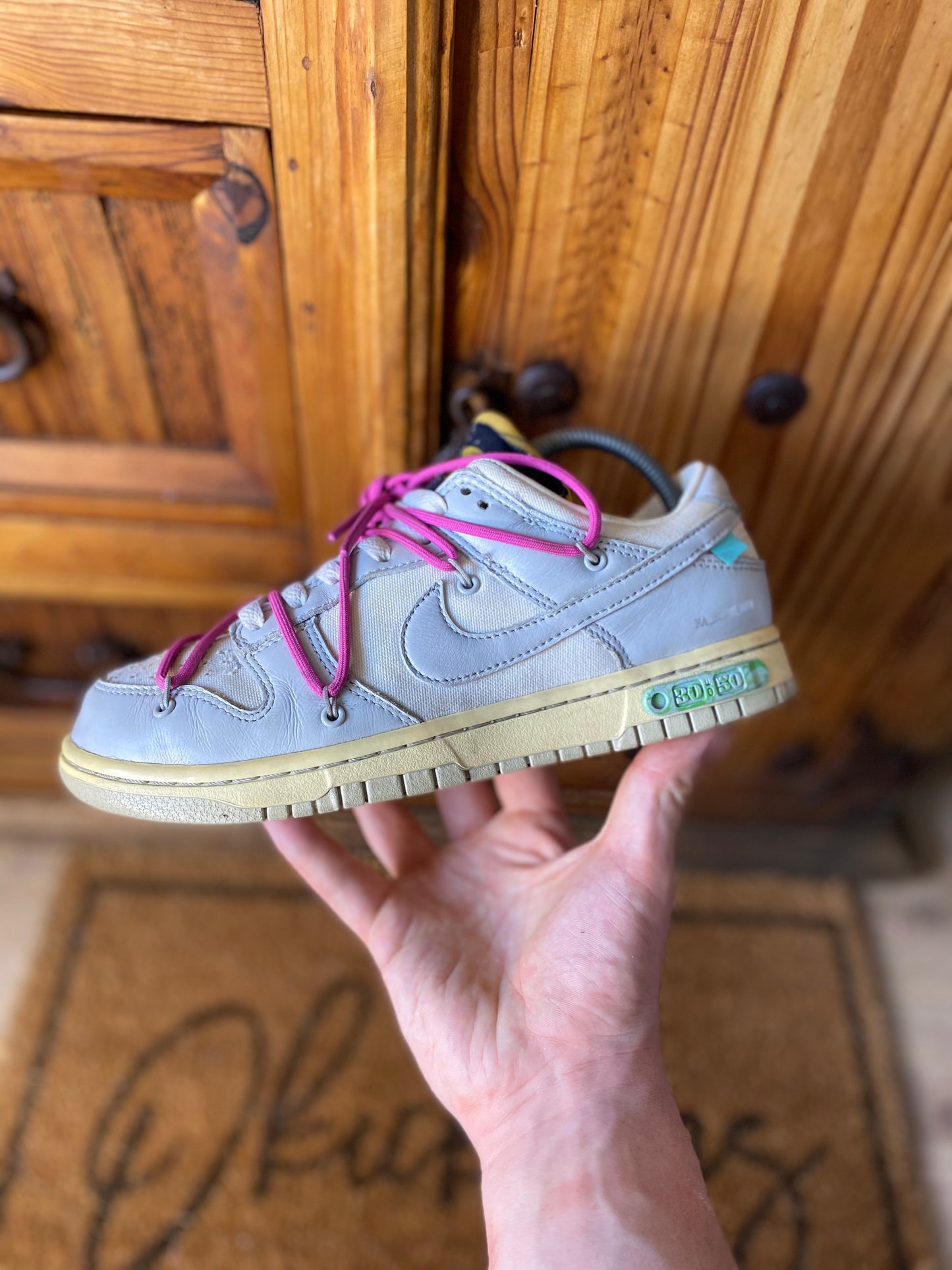 NIKE X OFF WHITE DUNK LOW ‘LOT 30’ - UK 6.5