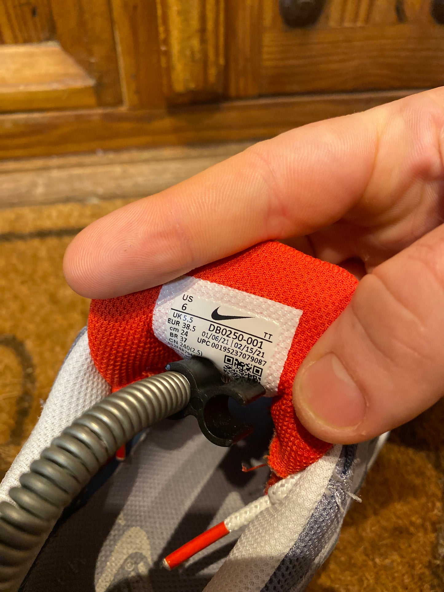 NIKE AIR MAX 95 ‘GREY NAVY CRIMSON’ - UK 5.5