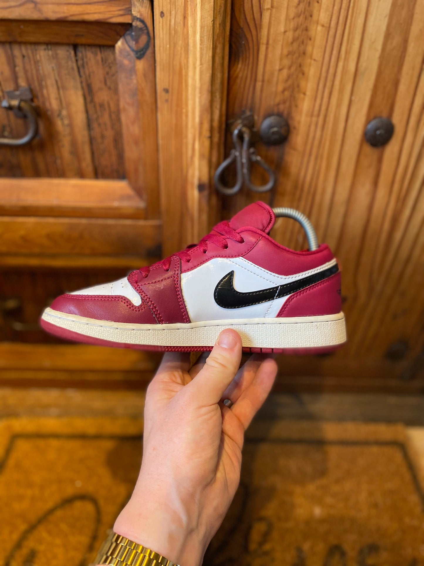 JORDAN 1 LOW ‘NOBLE RED’ - UK 5