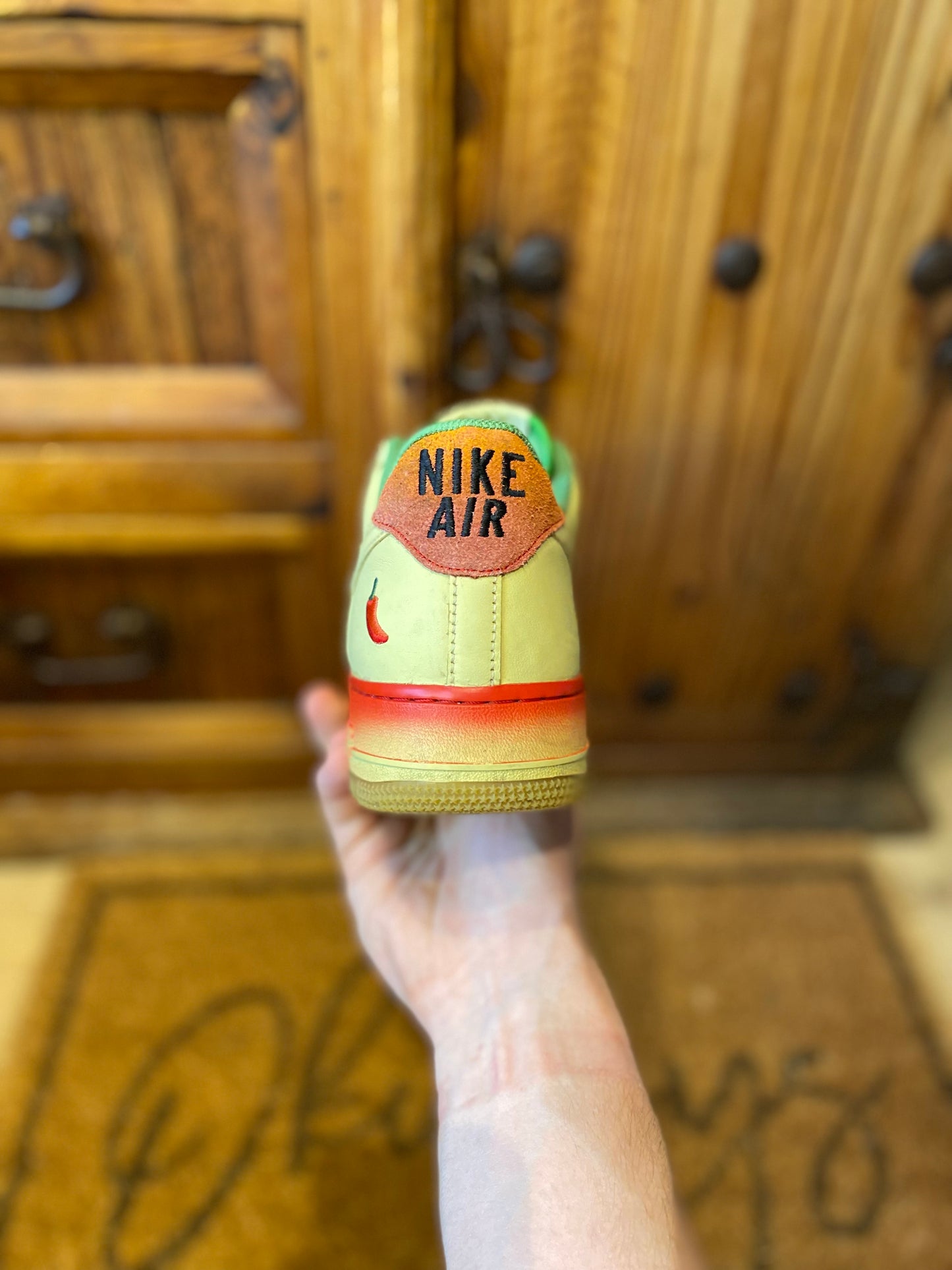 NIKE AIR FORCE 1 ‘CHILLI PEPPER’ - UK 9.5