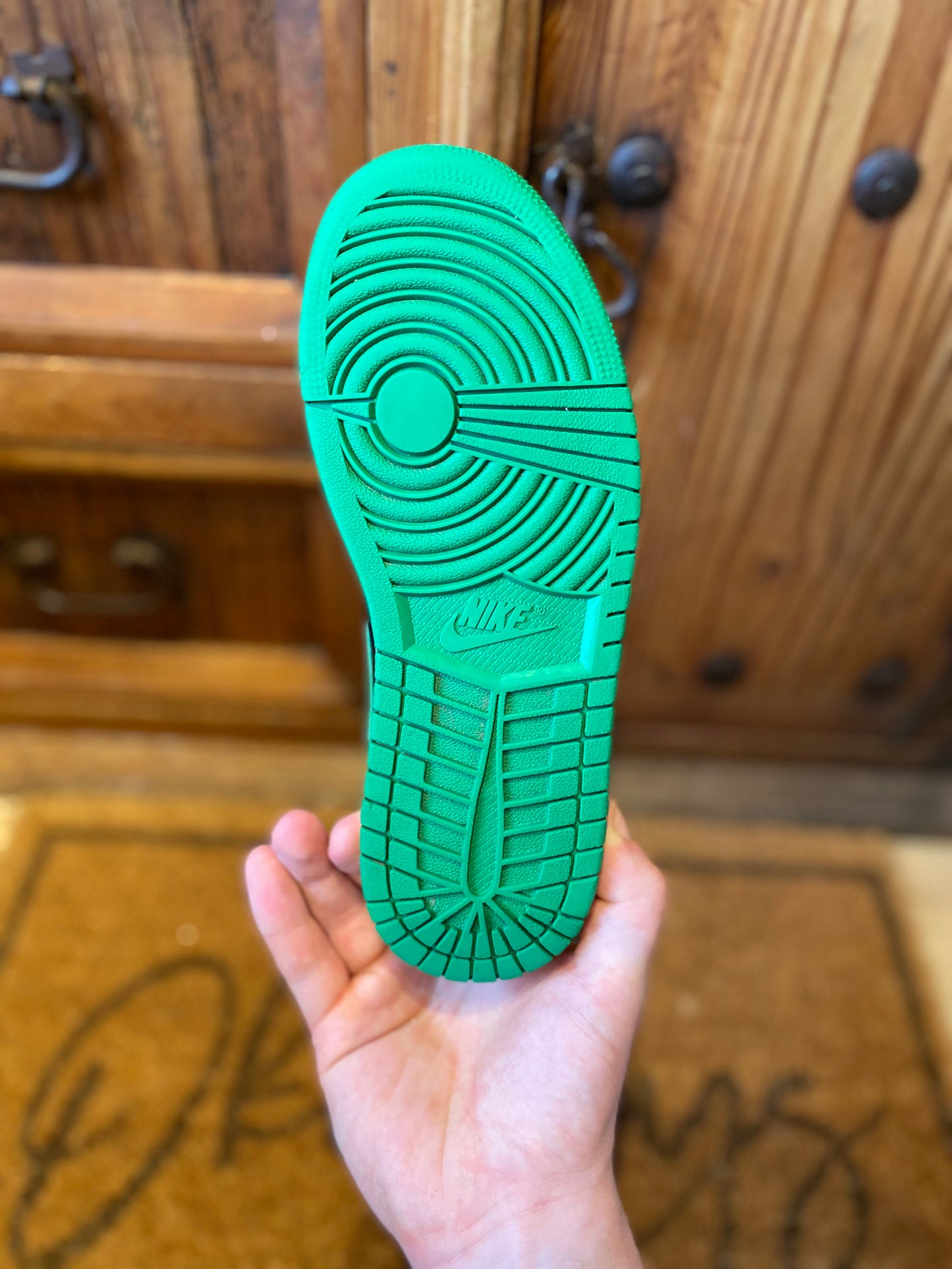 JORDAN 1 MID ‘LUCKY GREEN AQUATONE’ - UK 5
