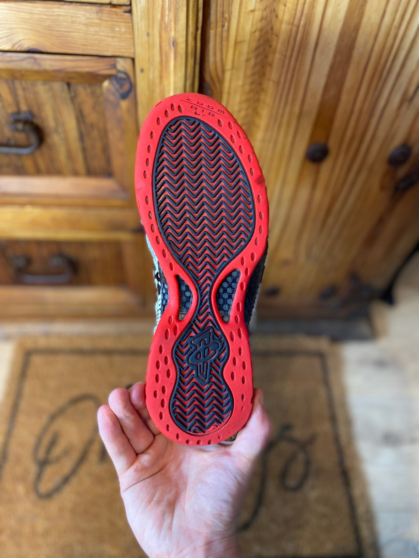 NIKE AIR FOAMPOSITE ‘ALBINO SNAKESKIN’ - UK 9