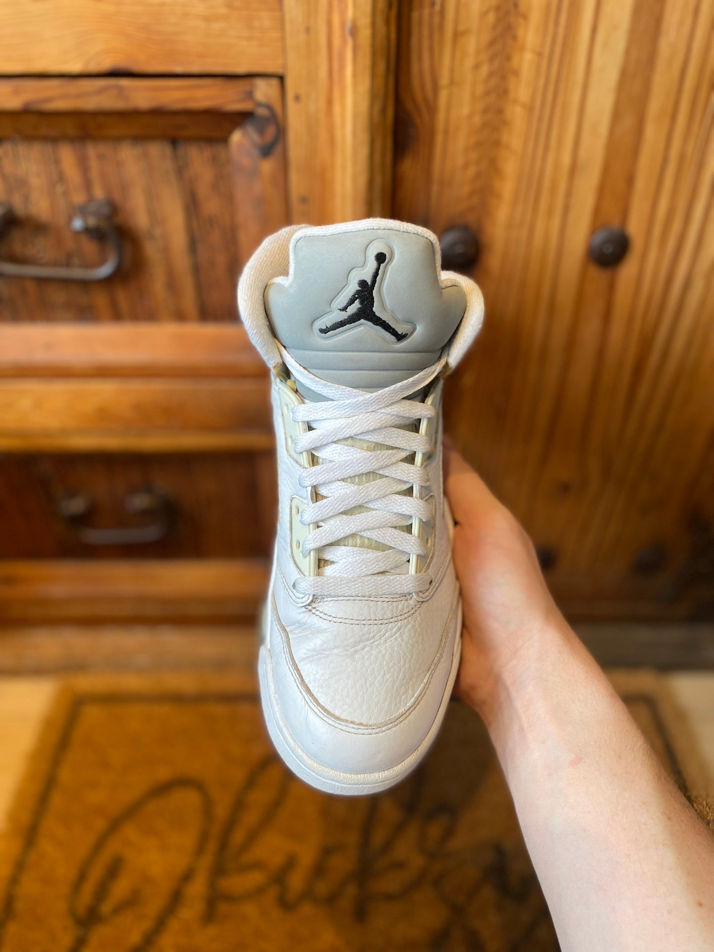 JORDAN 5 ‘WHITE METALLIC’ - UK 7.5
