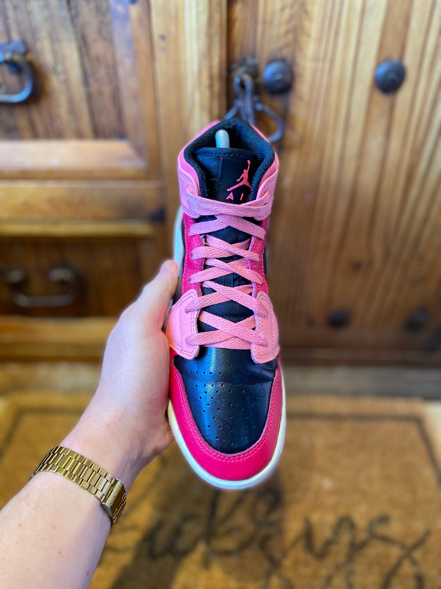 JORDAN 1 MID ‘CORAL CHALK’ - UK 5.5