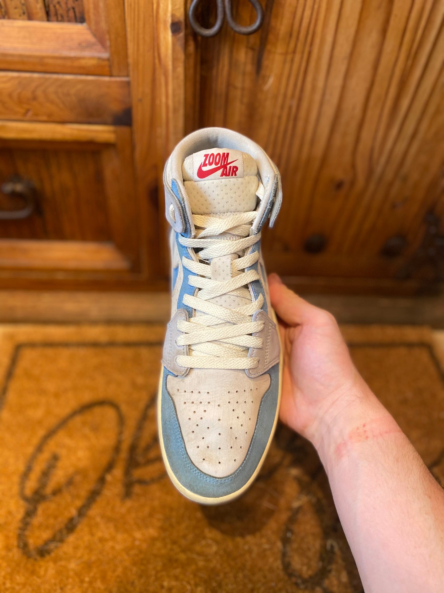 JORDAN 1 HIGH ZOOM AIR CMFT ‘PHANTOM UNIVERSITY BLUE’ - UK 7