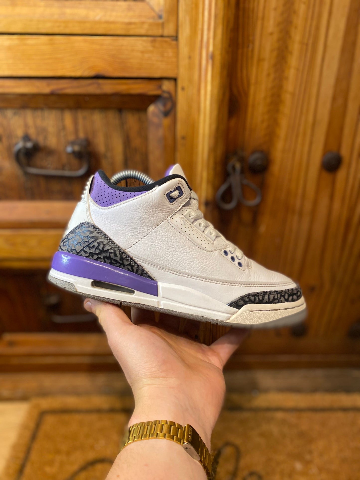 JORDAN 3 ‘DARK IRIS - UK 5.5