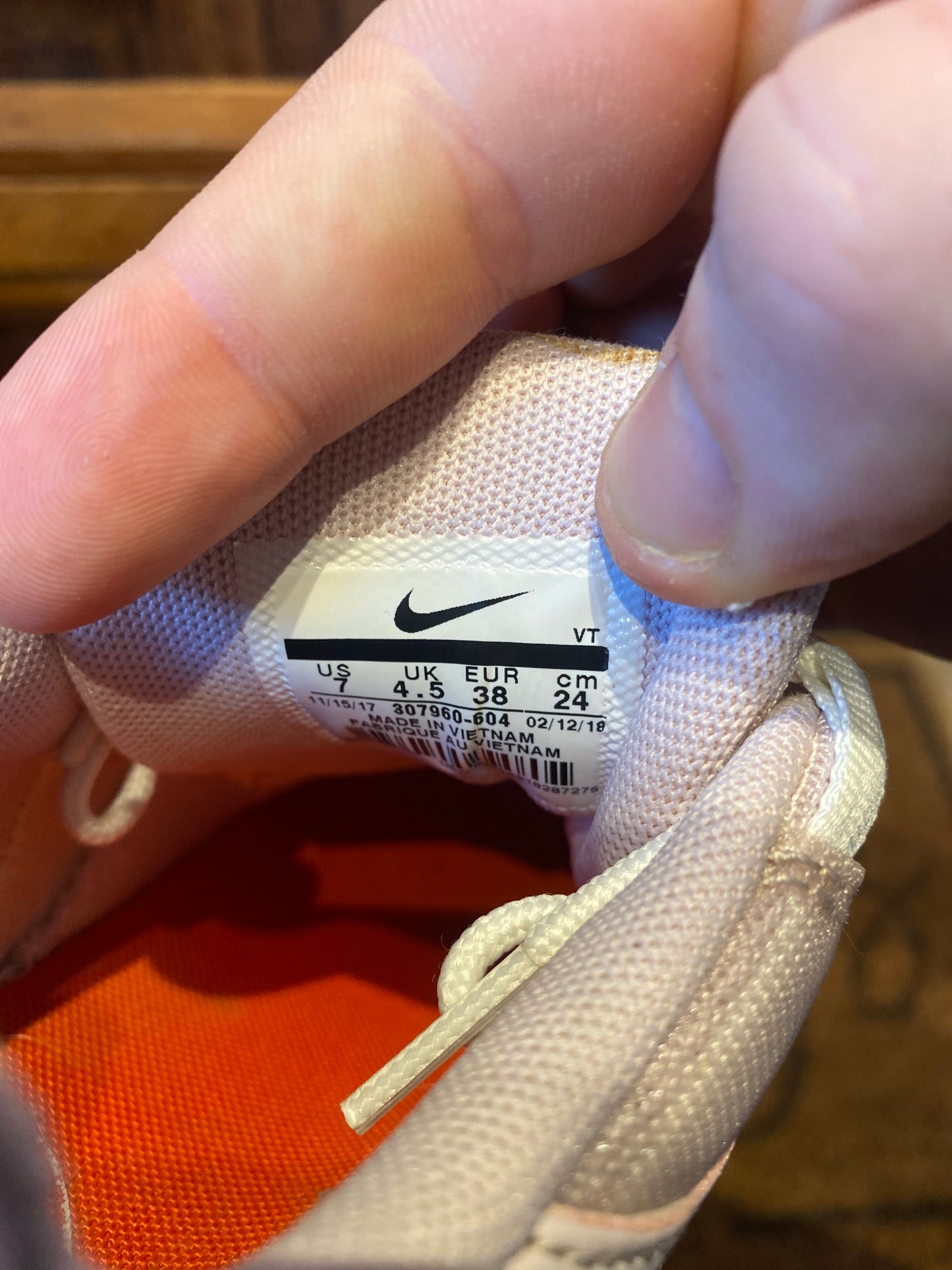 NIKE AIR MAX 95 ‘ROSE CORAL’ - UK 4.5