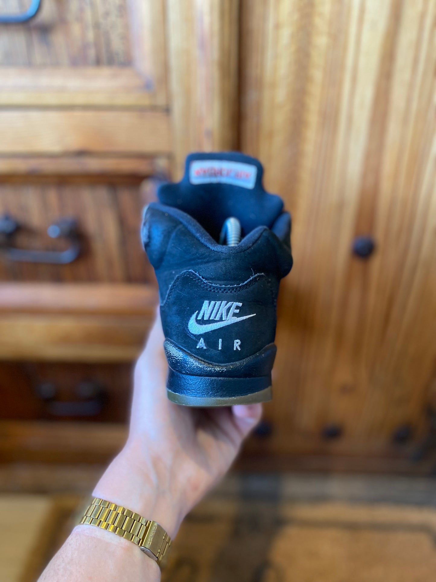 JORDAN 5 ‘BLACK METALLIC’ - UK 6