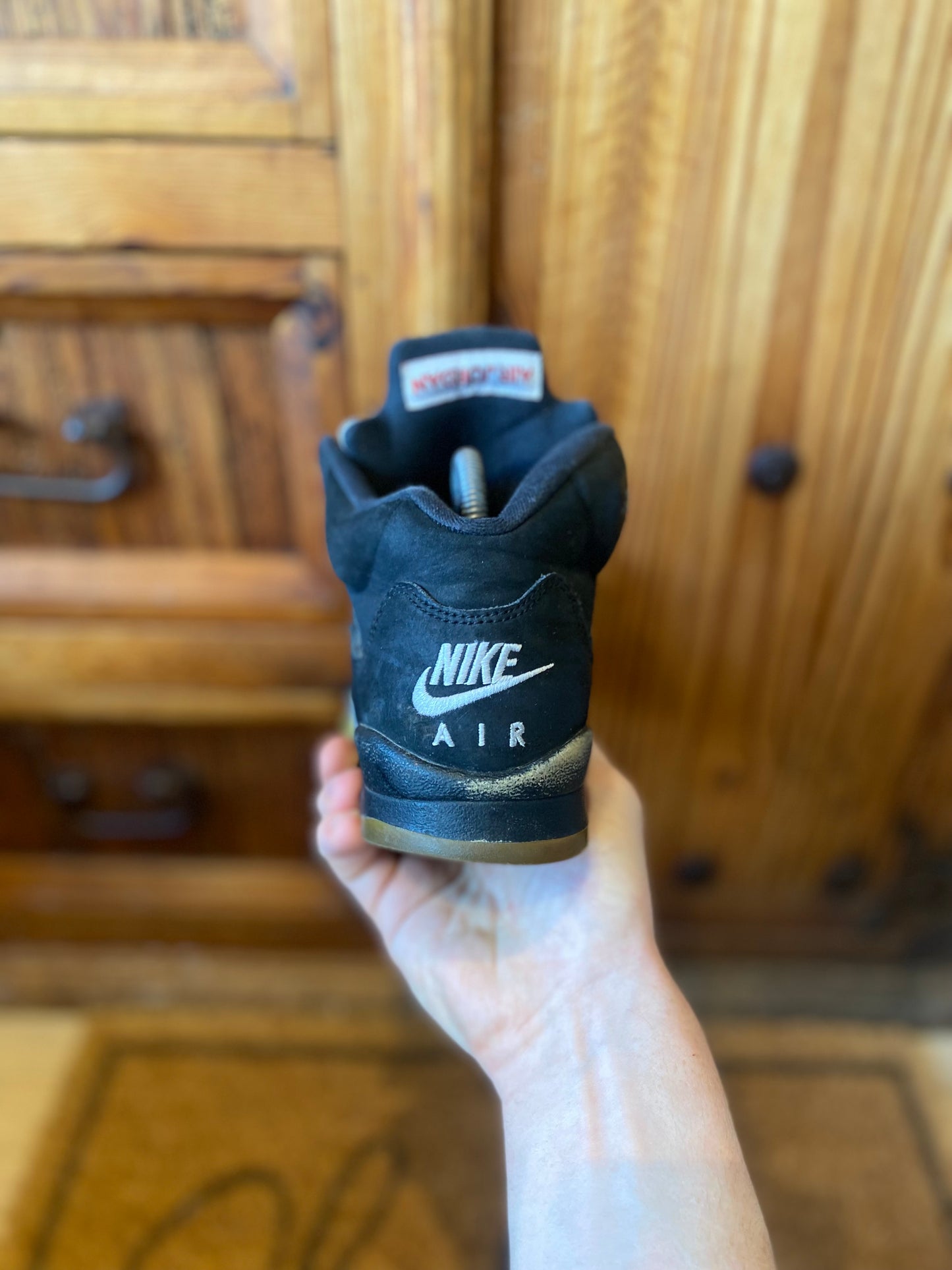 JORDAN 5 ‘BLACK METALLIC’ - UK 6