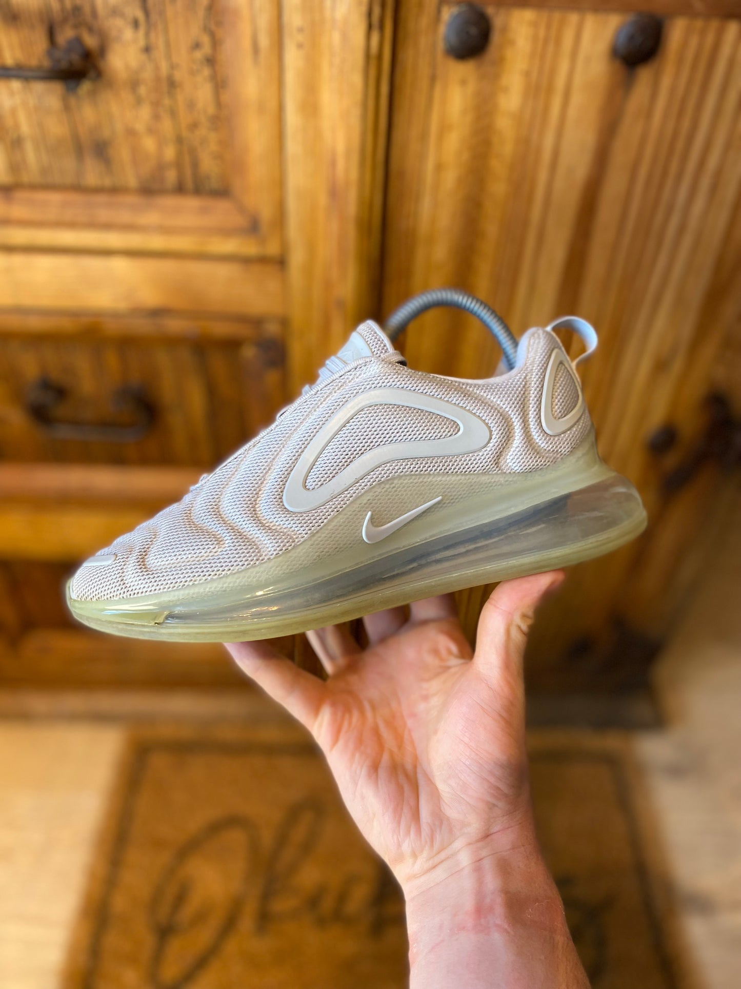 NIKE AIR MAX 720 ‘WHITE PURE PLATINUM’ - UK 5.5
