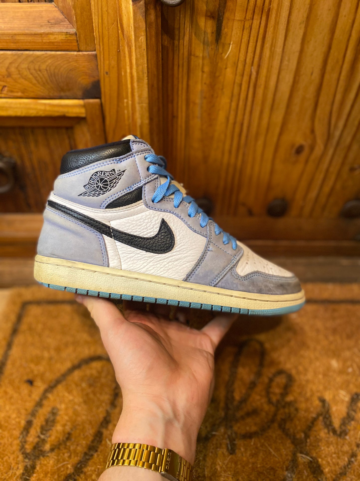 JORDAN 1 HIGH ‘UNIVERSITY BLUE’ - UK 7
