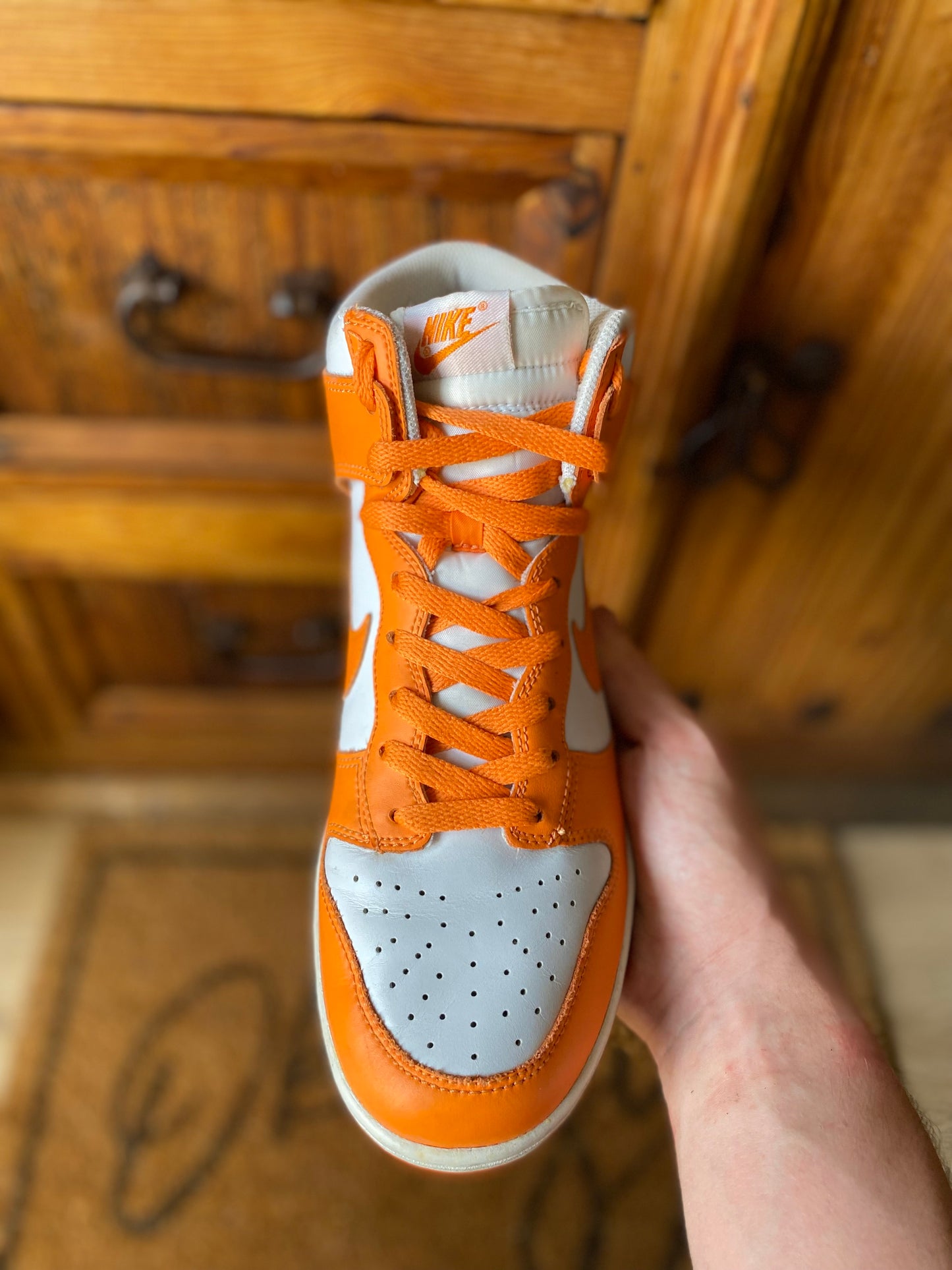 NIKE DUNK HIGH ‘MANDARIN’ 2011 - UK 8