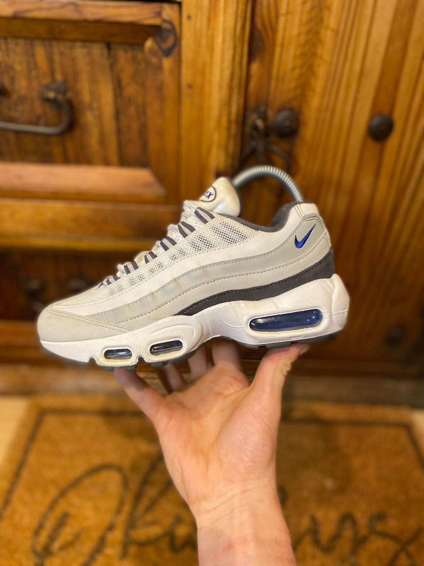 NIKE AIR MAX 95 ‘WHITE GAME ROYAL’ - UK 4