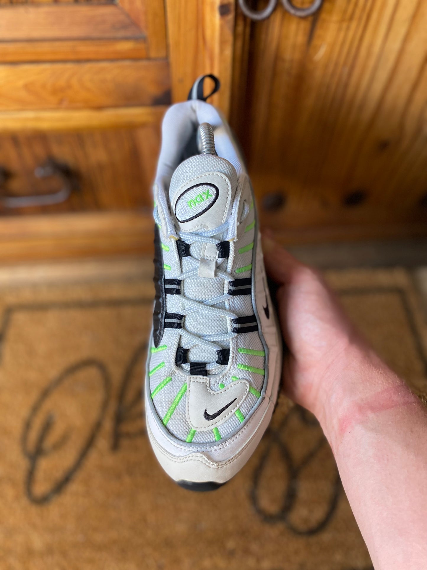 NIKE AIR MAX 98 ‘PHANTOM ELECTRIC GREEN’ - UK 7