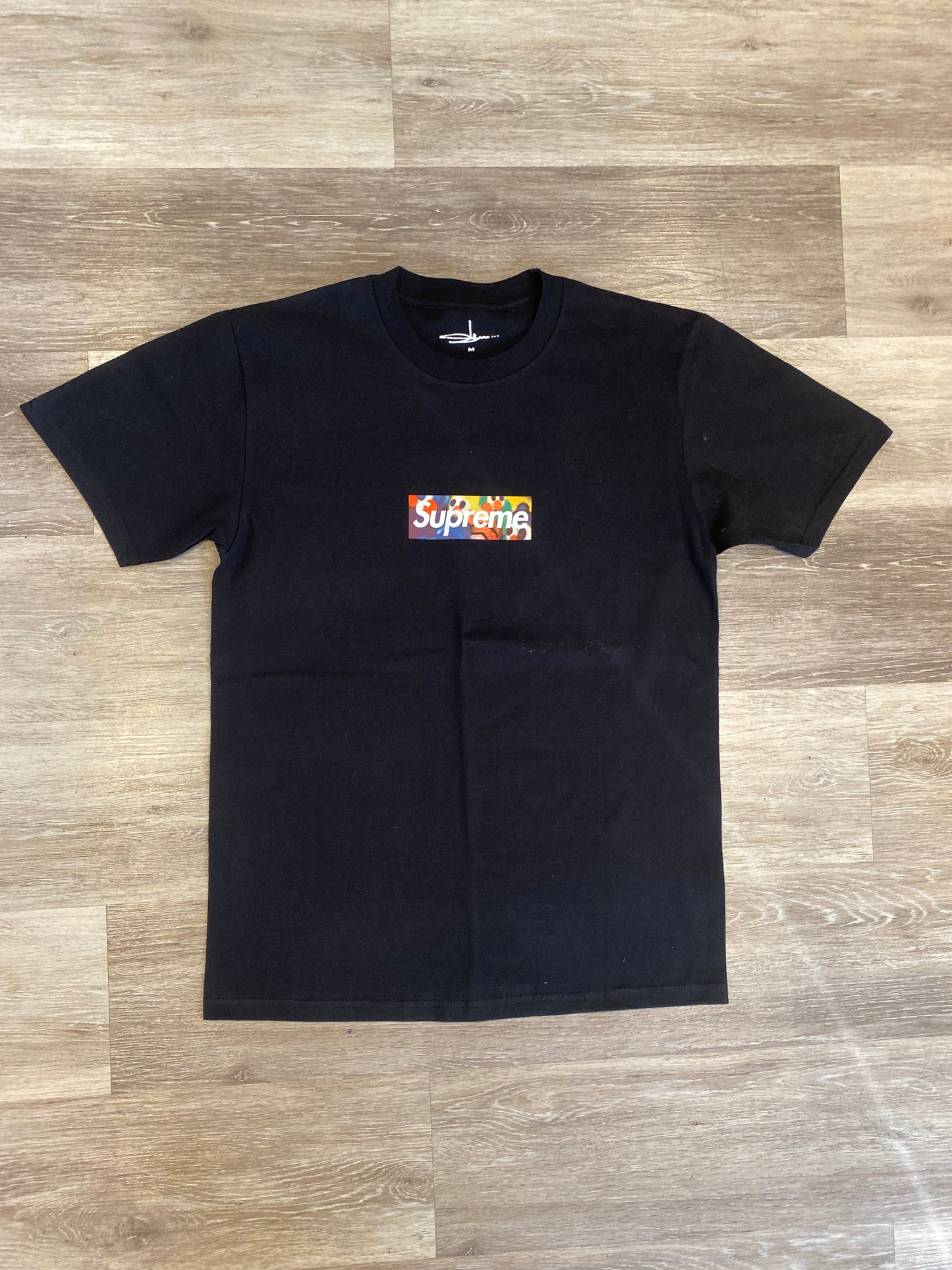 SUPREME SLAWN ‘THIS ISN’T REAL SUPREME’ BOX LOGO T-SHIRT - M