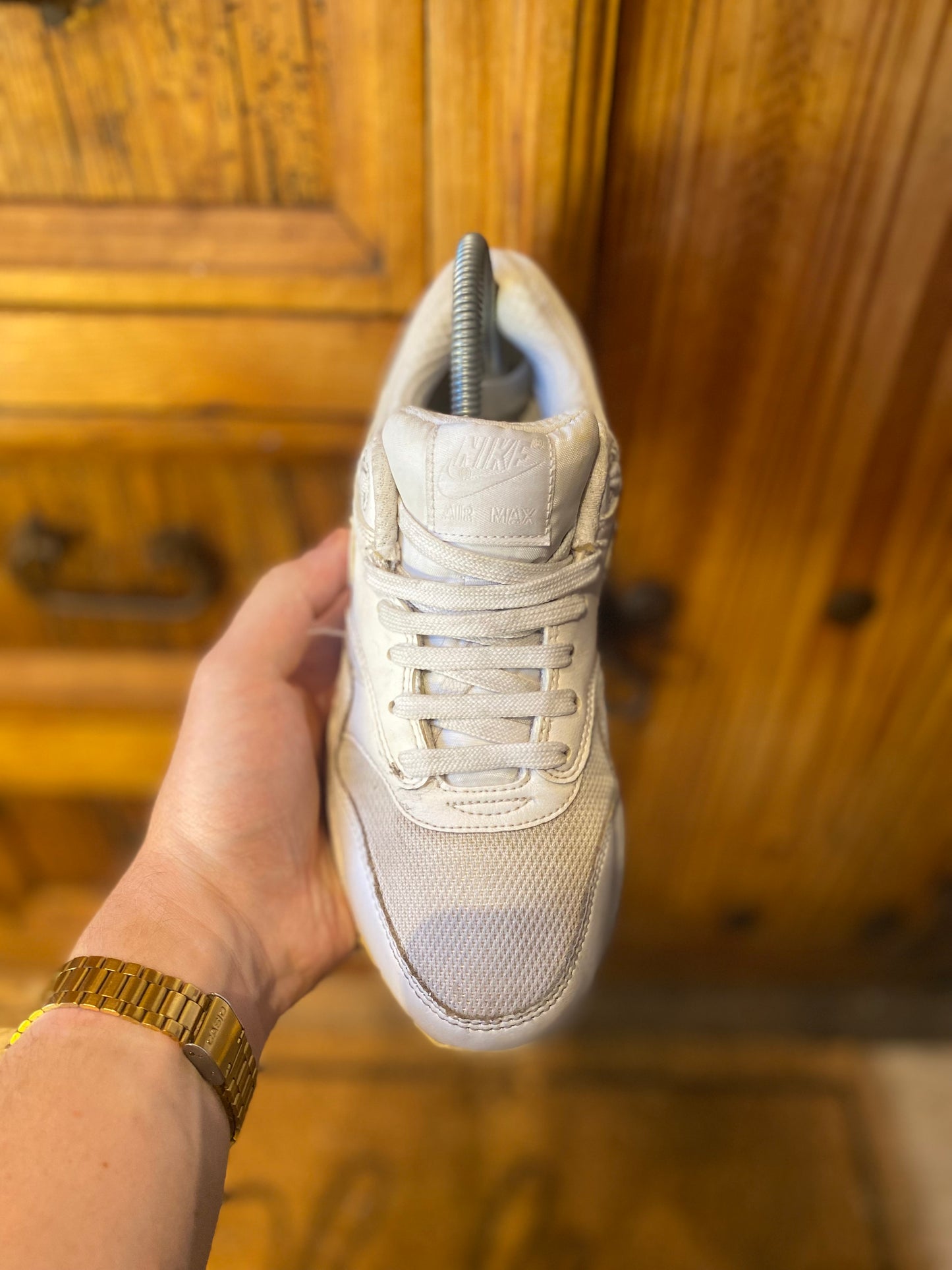 NIKE AIR MAX 1 ‘ALL WHITE’ - UK 5.5