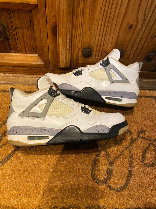 JORDAN 4 ‘WHITE CEMENT’ 2012 - UK 9.5