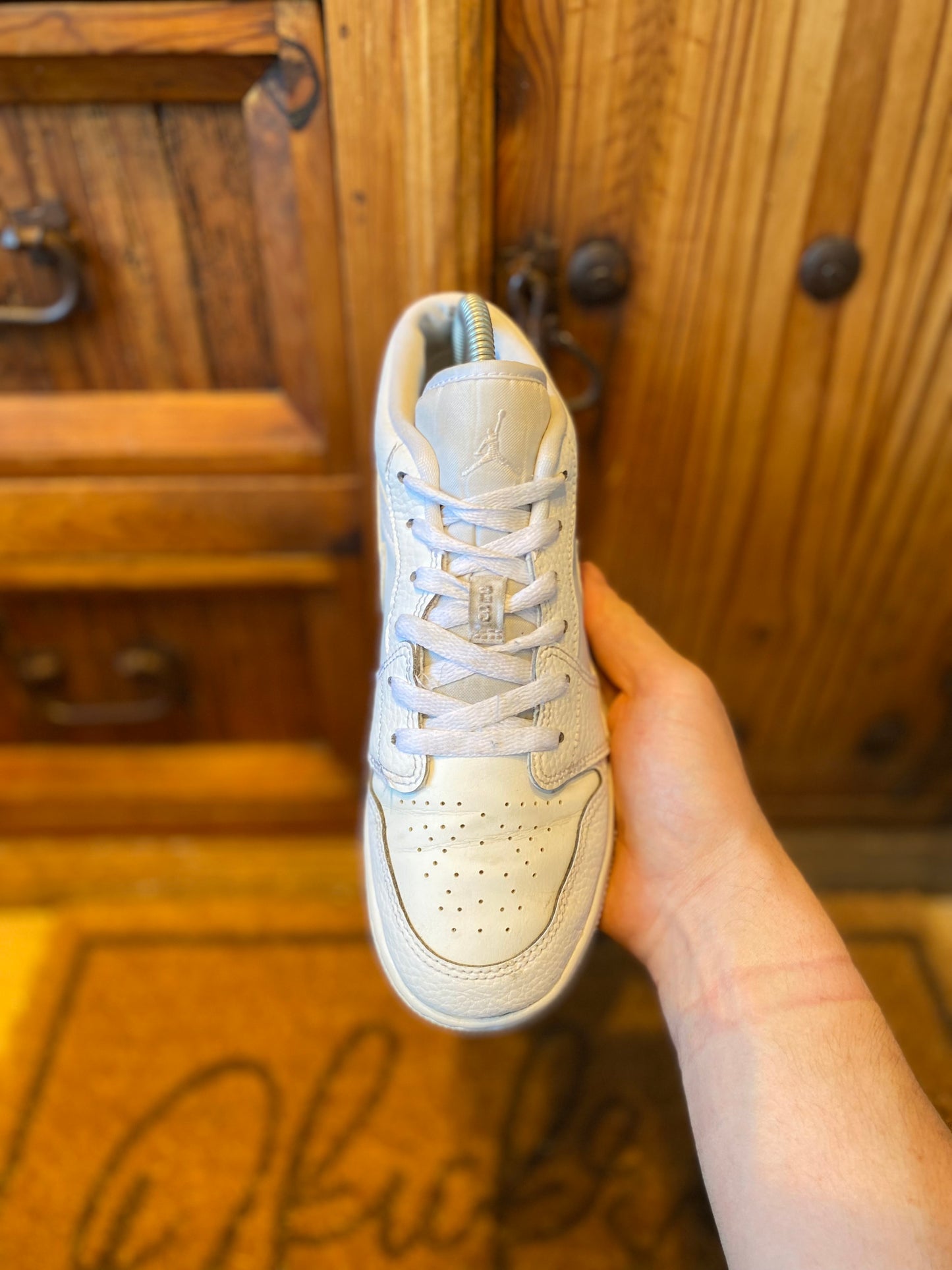 JORDAN 1 LOW ‘TRIPLE WHITE’ - UK 5.5