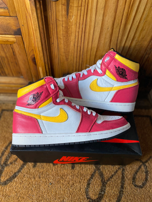 JORDAN 1 HIGH ‘LIGHT FUSION RED’ - UK 7