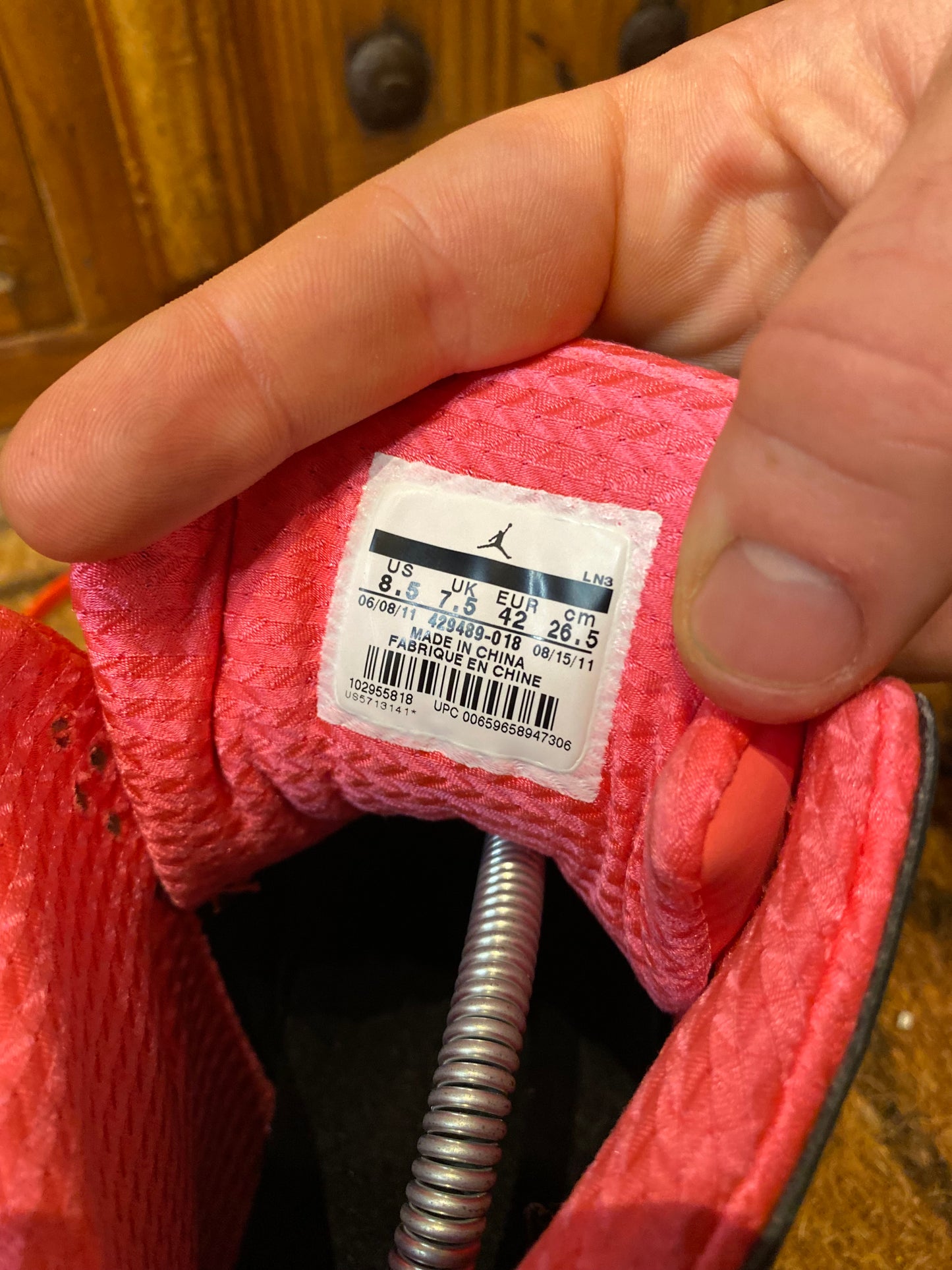 JORDAN PRIME 5 ‘INFRARED’ - UK 7.5