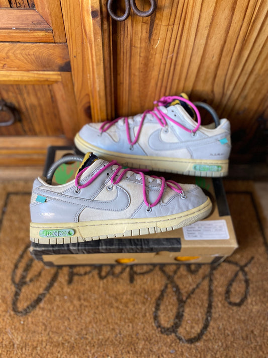 NIKE X OFF WHITE DUNK LOW ‘LOT 30’ - UK 6.5