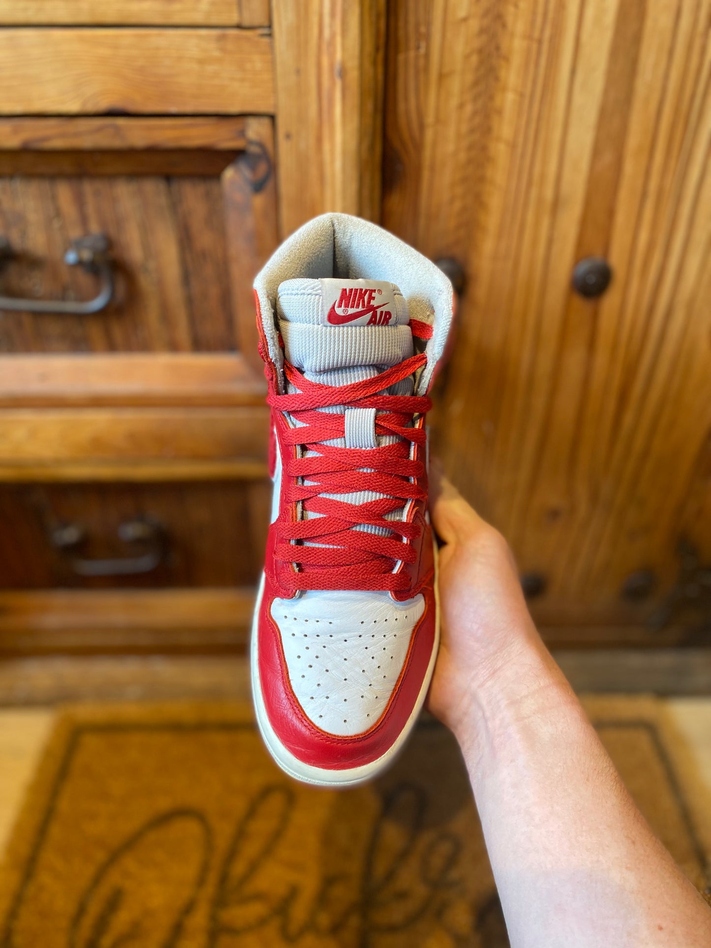 JORDAN 1 HIGH ‘VARSITY RED’ - UK 5.5