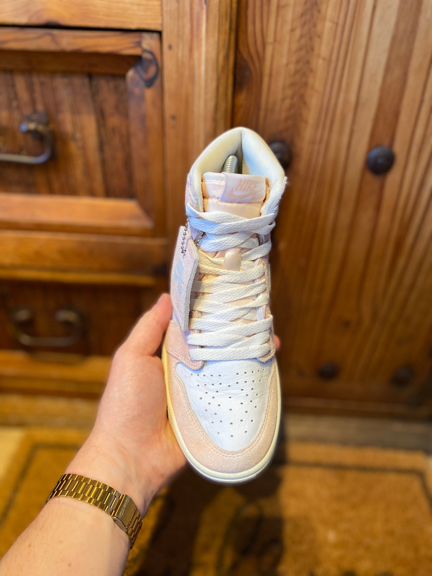 JORDAN 1 HIGH ‘WASHED PINK’ - UK 4.5