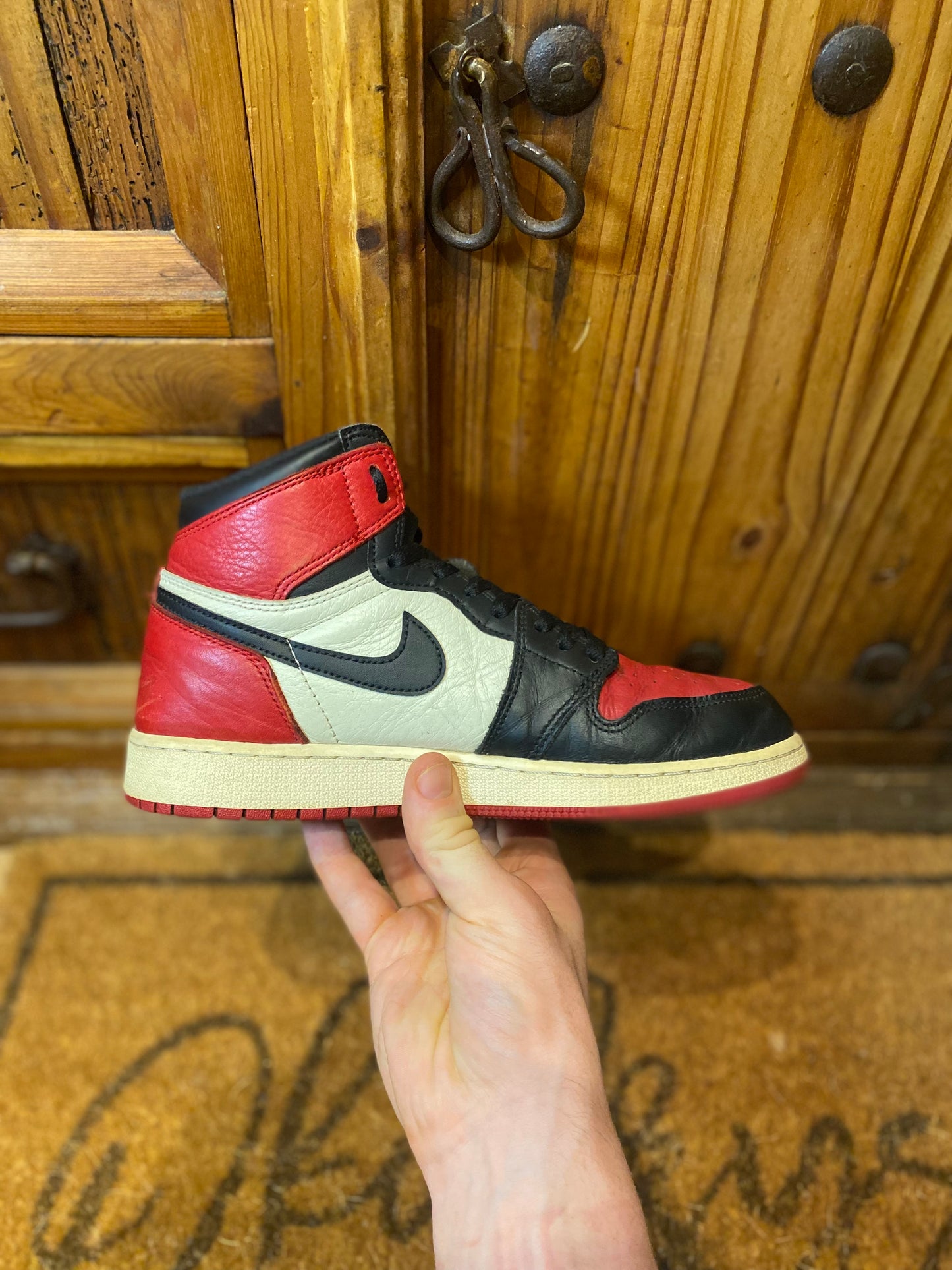 JORDAN 1 HIGH ‘BRED TOE’ - UK 6