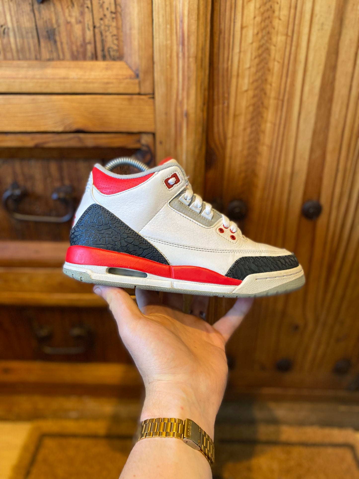 JORDAN 3 ‘FIRE RED’ - UK 5