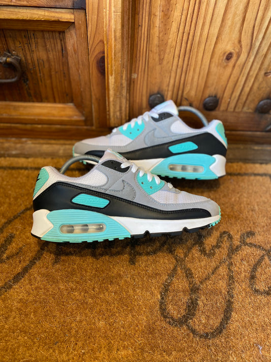 NIKE AIR MAX 90 RECRAFT HYPER TURQUOISE’ - UK 7.5