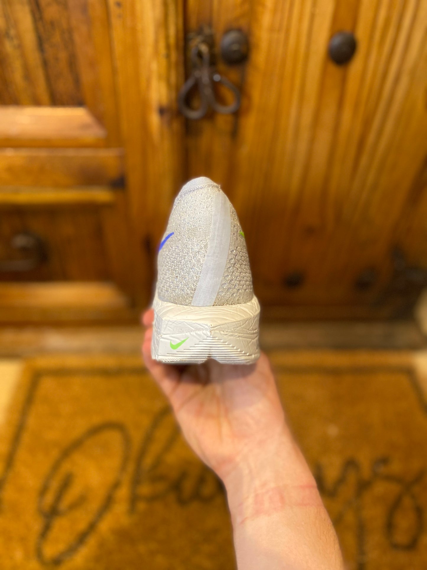 NIKE ZOOMX VAPORFLY 3 ‘FOOTBALL GREY RACER BLUE’ - UK 10.5