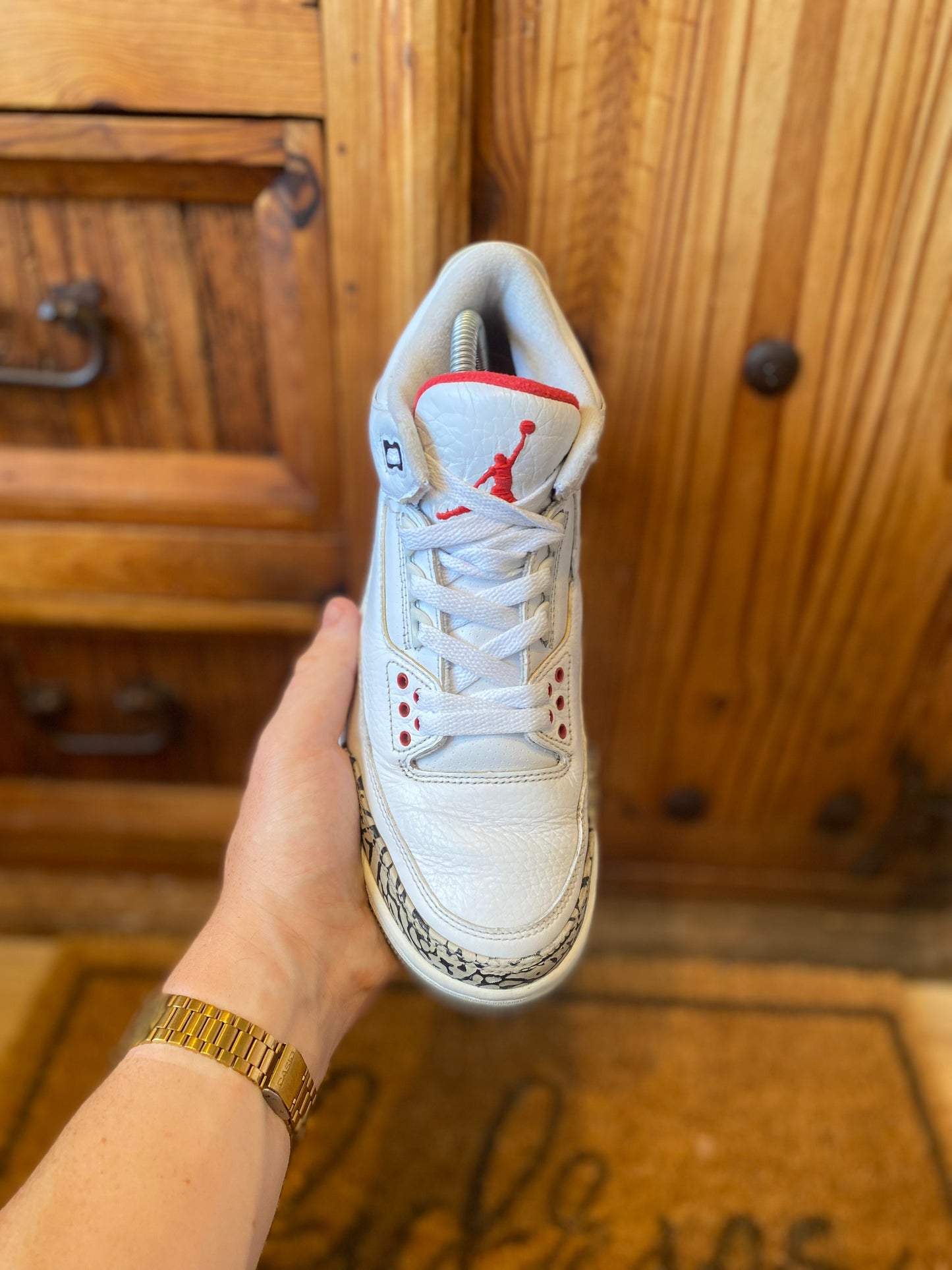 JORDAN 3 ‘WHITE CEMENT’ 2011 - UK 6