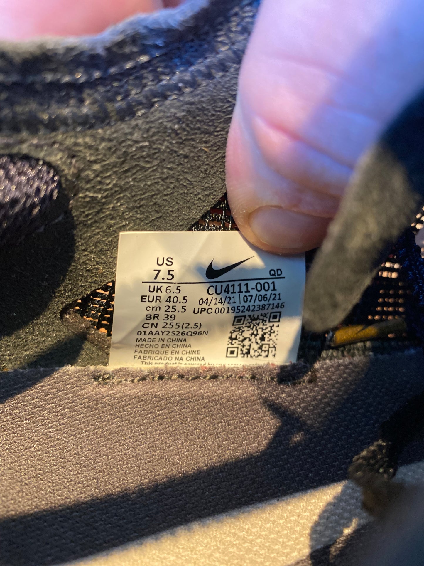 NIKE ZOOMX VAPORFLY NEXT% 2 ‘BLACK METALLIC GOLD COIN’ - UK 6.5