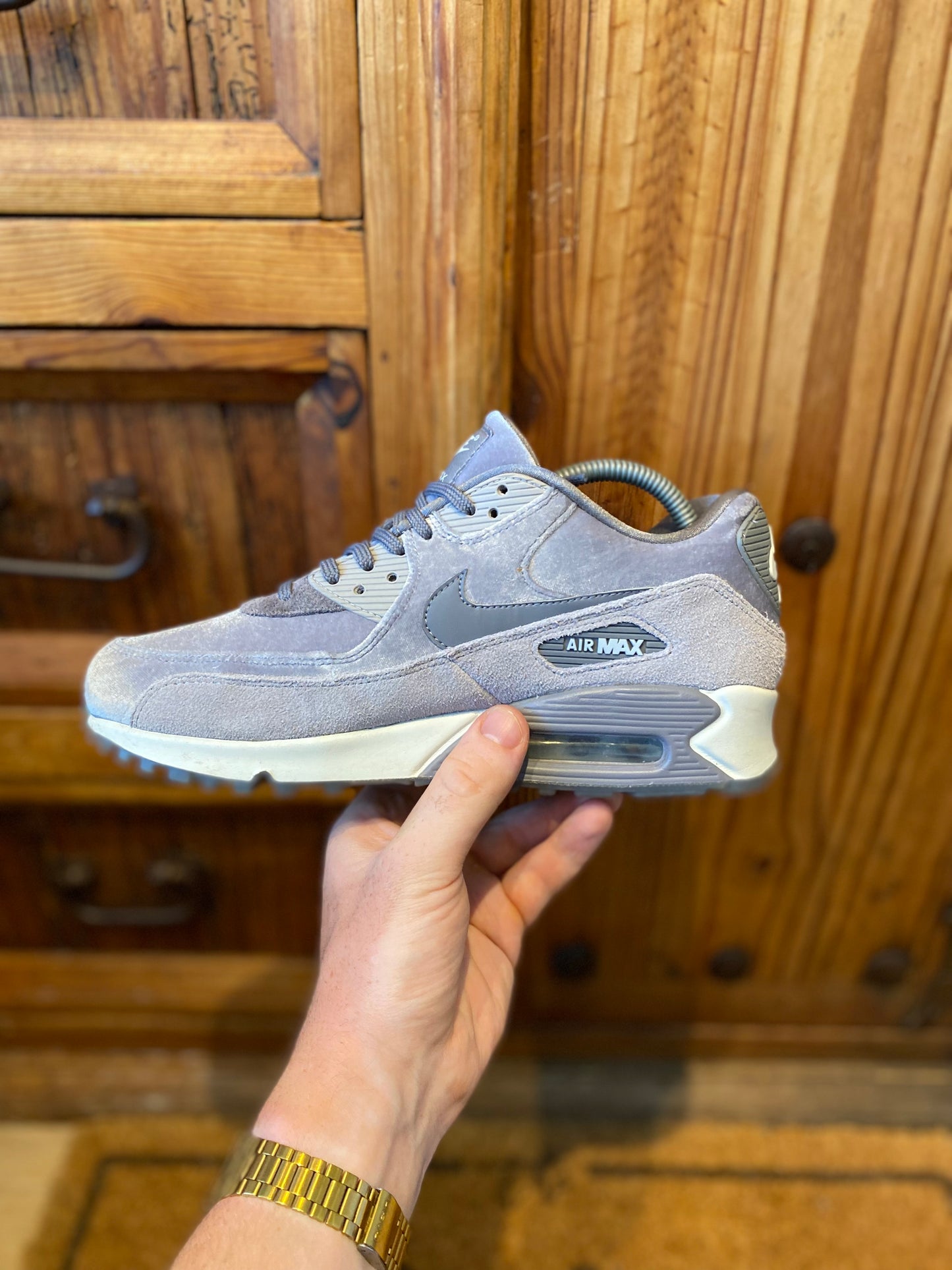 NIKE AIR MAX 90 ‘VELVET GUNSMOKE’ - UK 6.5