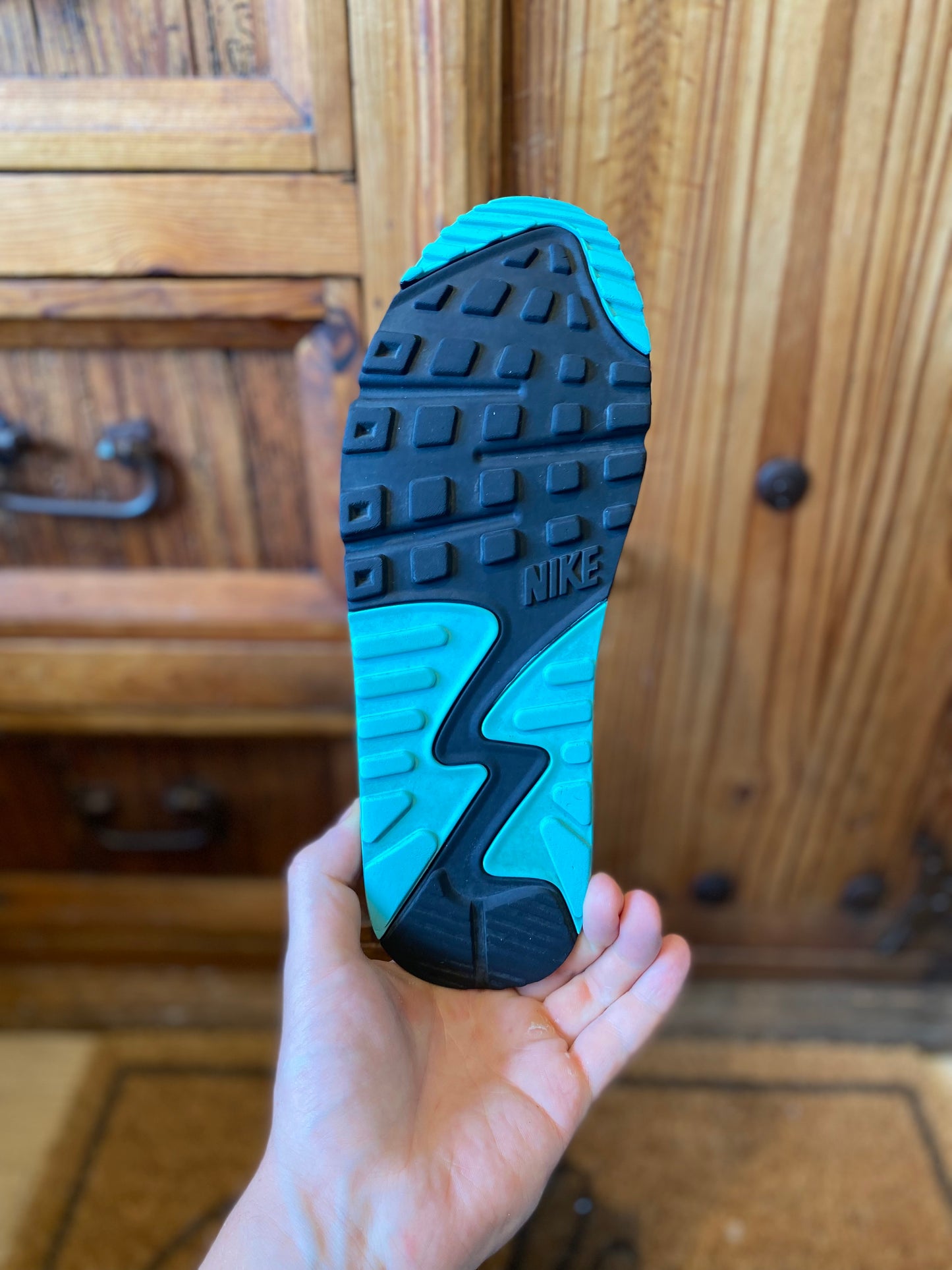 NIKE AIR MAX 90 RECRAFT HYPER TURQUOISE’ - UK 7.5