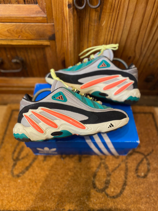 ADIDAS FYW 98 ‘GREY TWO SIGNAL CORAL’ - UK 7