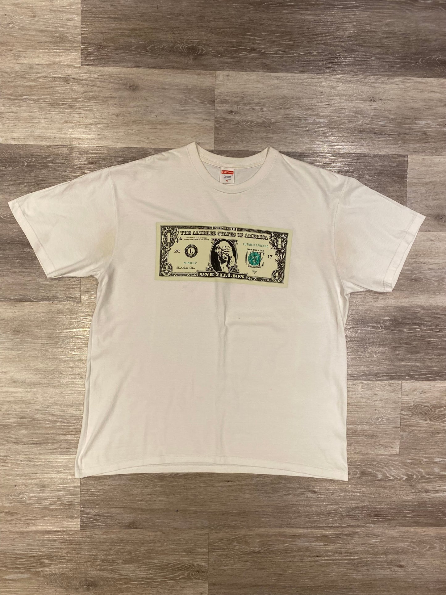 SUPREME DOLLAR TEE - XL