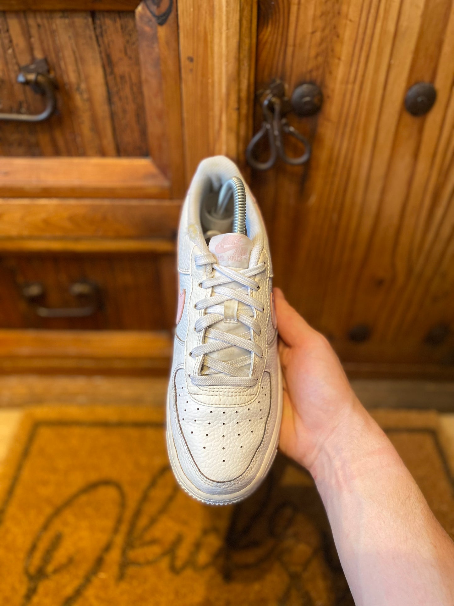 NIKE AIR FORCE 1 ‘PINK FOAM WHITE’ - UK 5.5