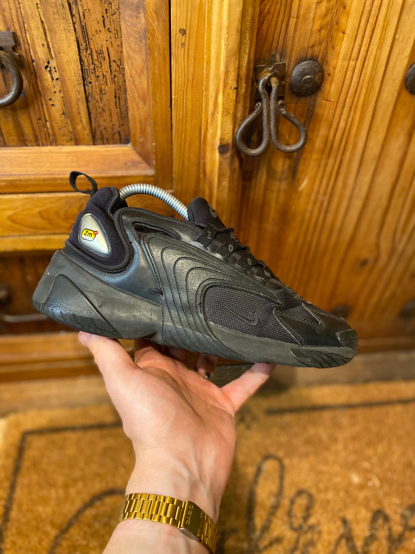 NIKE ZOOM 2K ‘TRIPLE BLACK’ - UK 6.5