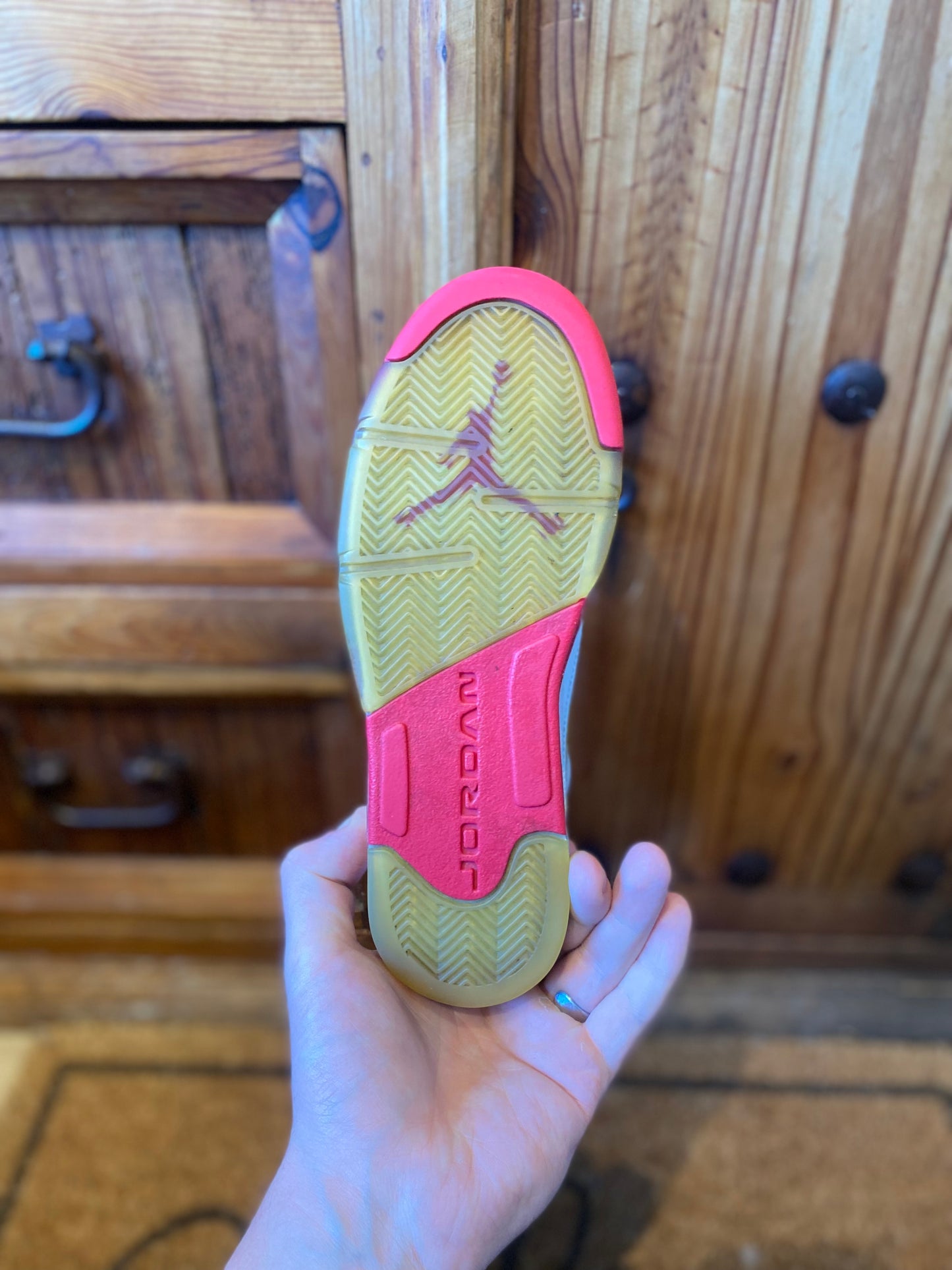 JORDAN 5 ‘WHITE SCARLET FIRE’ - UK 4