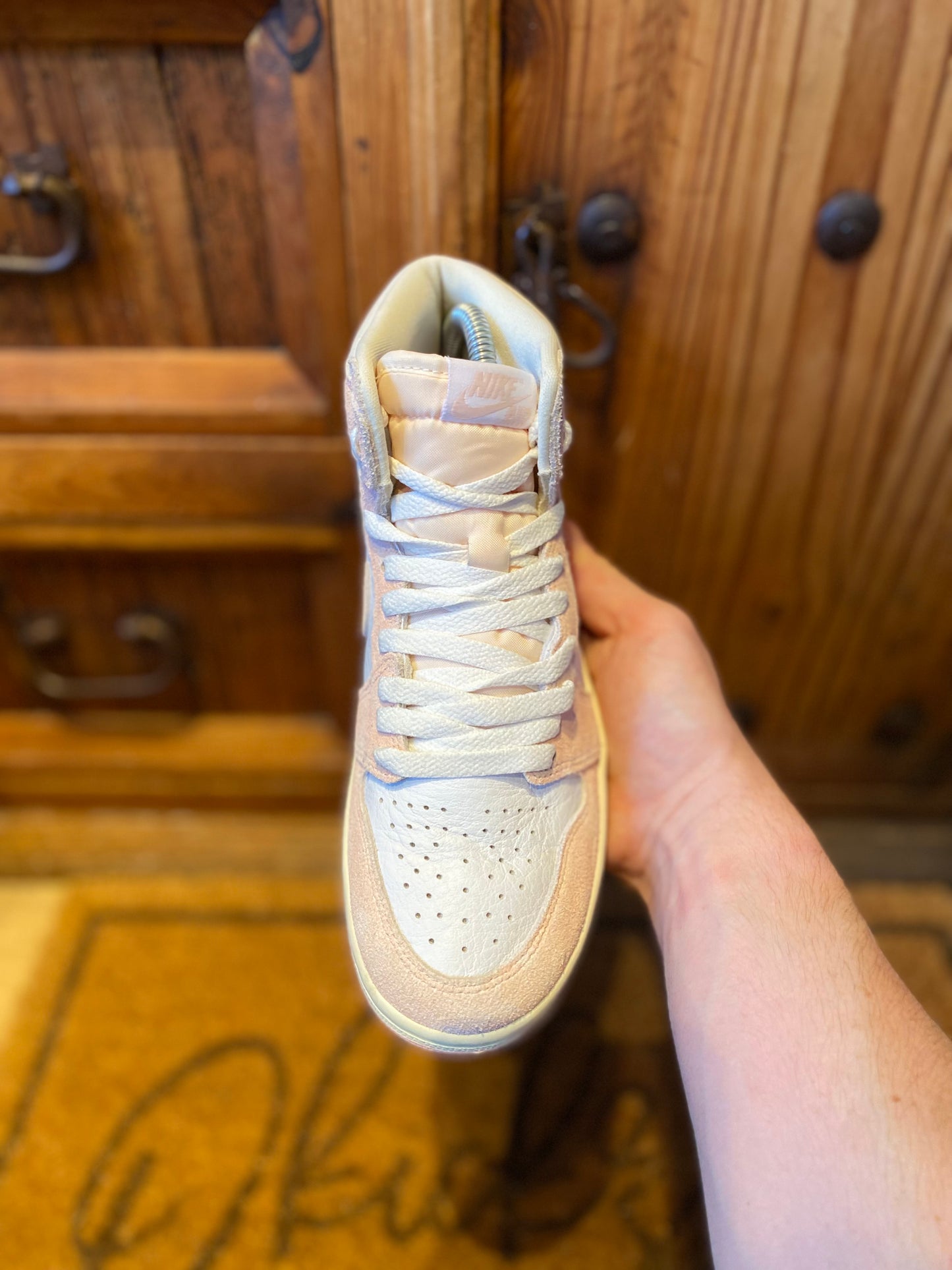 JORDAN 1 HIGH ‘WASHED PINK’ - UK 4.5