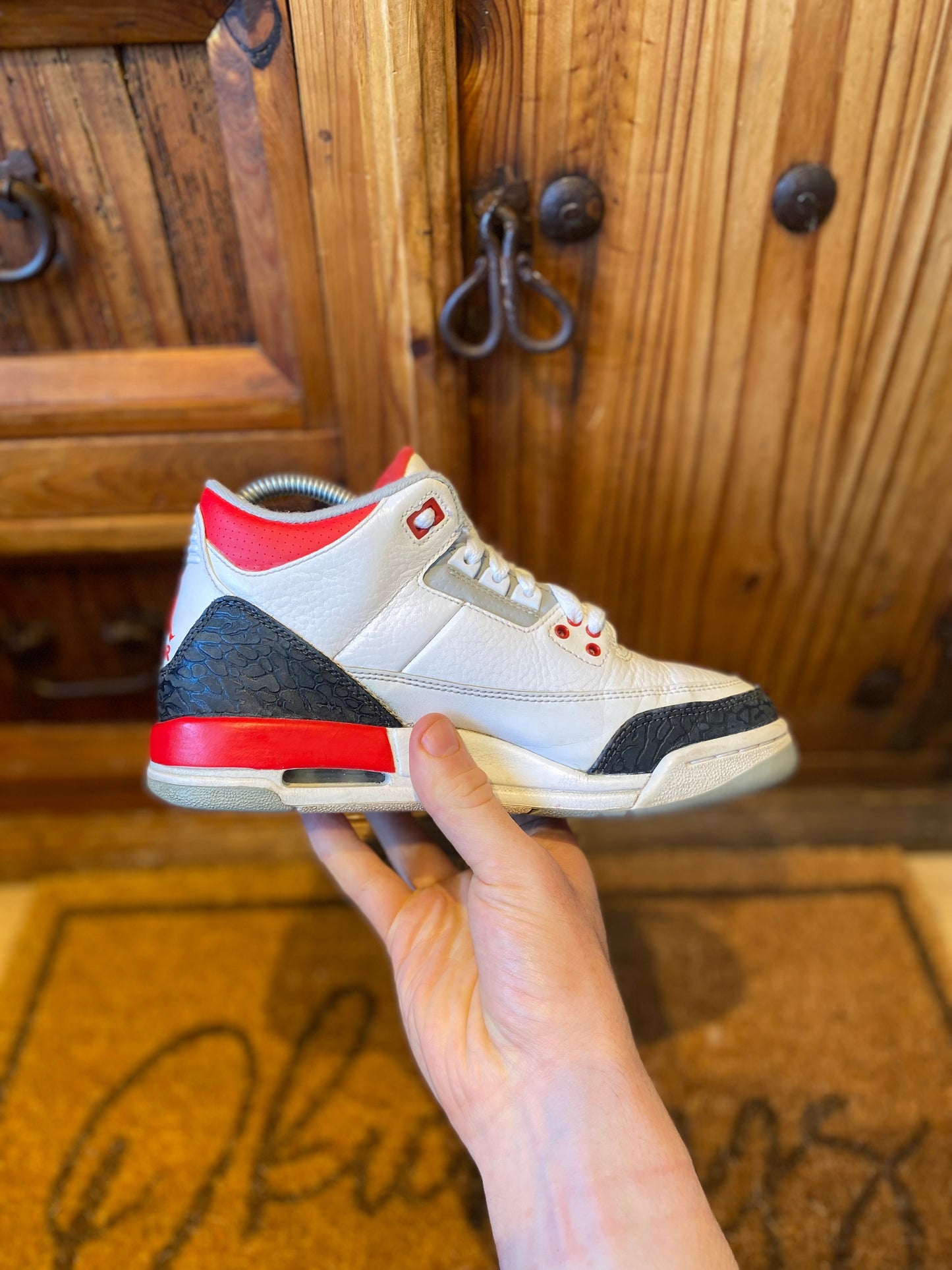 JORDAN 3 ‘FIRE RED’ - UK 5
